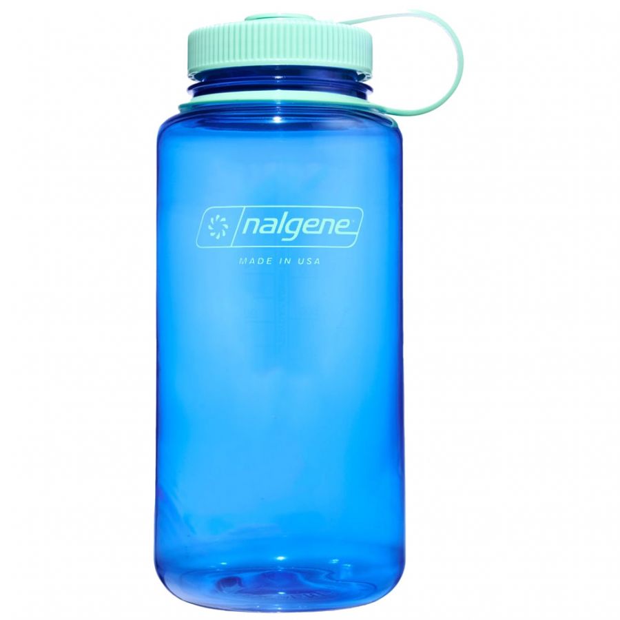 Nalgene wide mouth sustain, Trinkflasche, 1000ml, blau