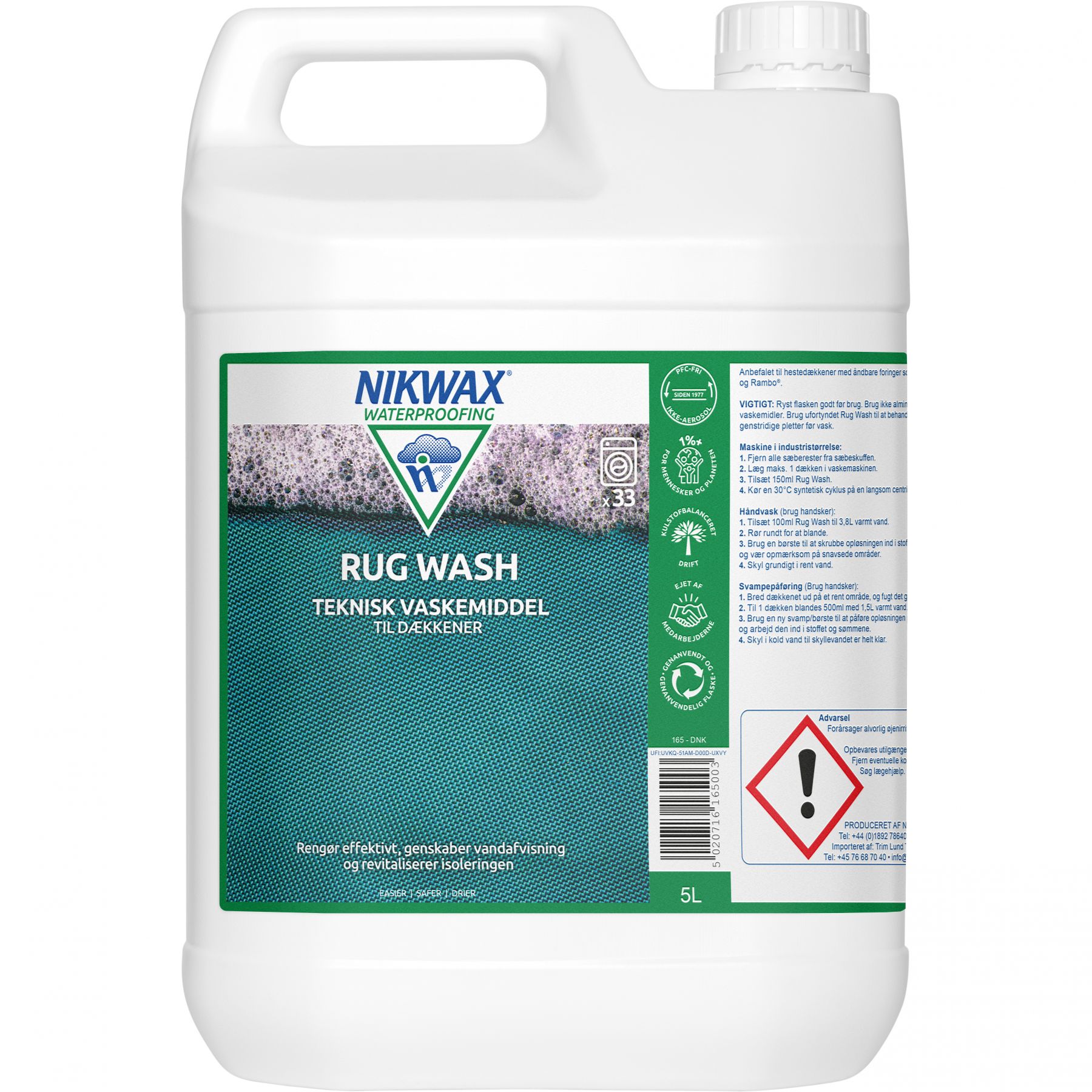 Nikwax Rug Wash, 5 L