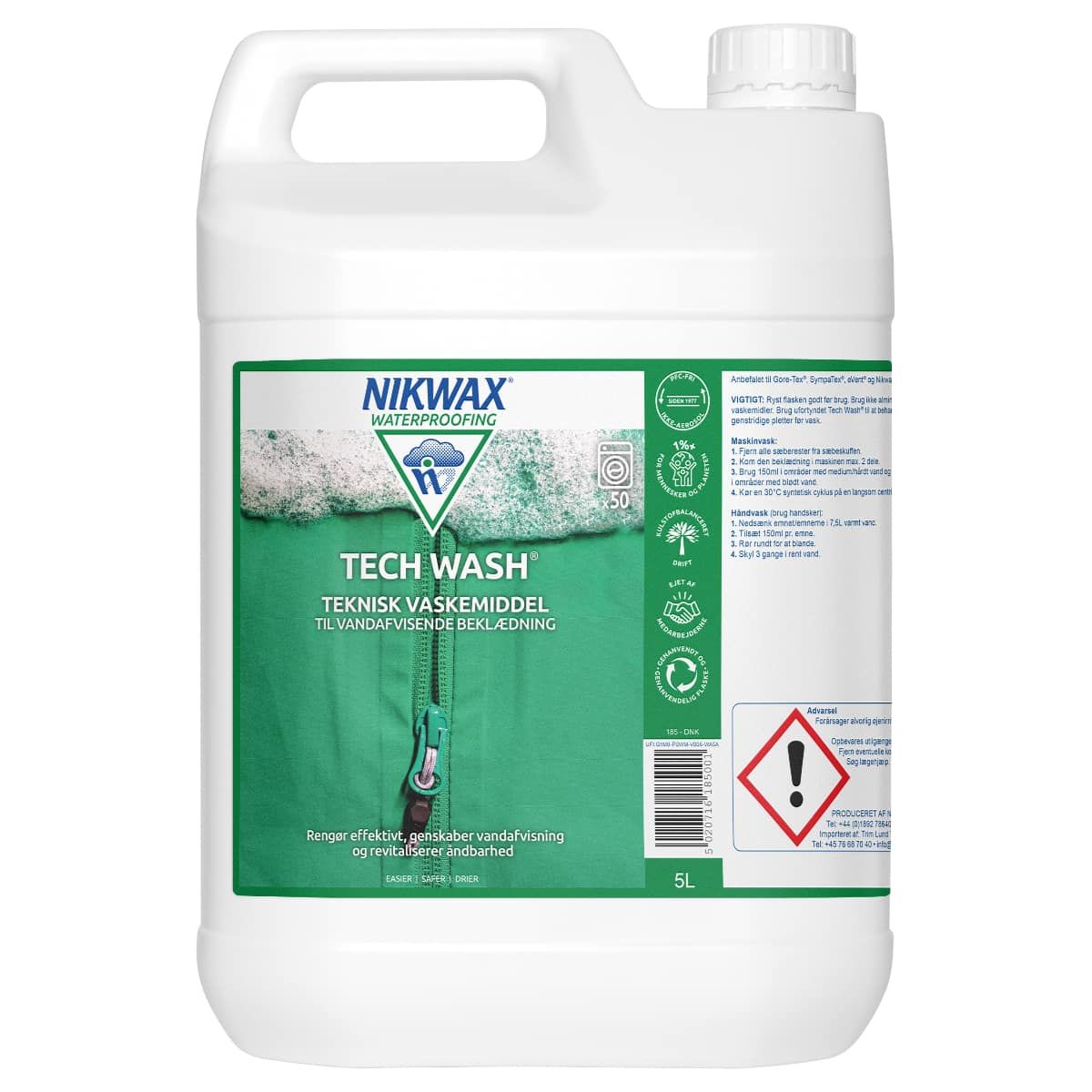 Nikwax Nikwax Tech Wash, 5L, Vask
