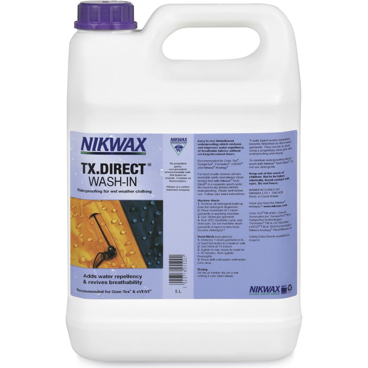 Nikwax Nikwax TX-Direct wash-in, 5L, Imprægnering