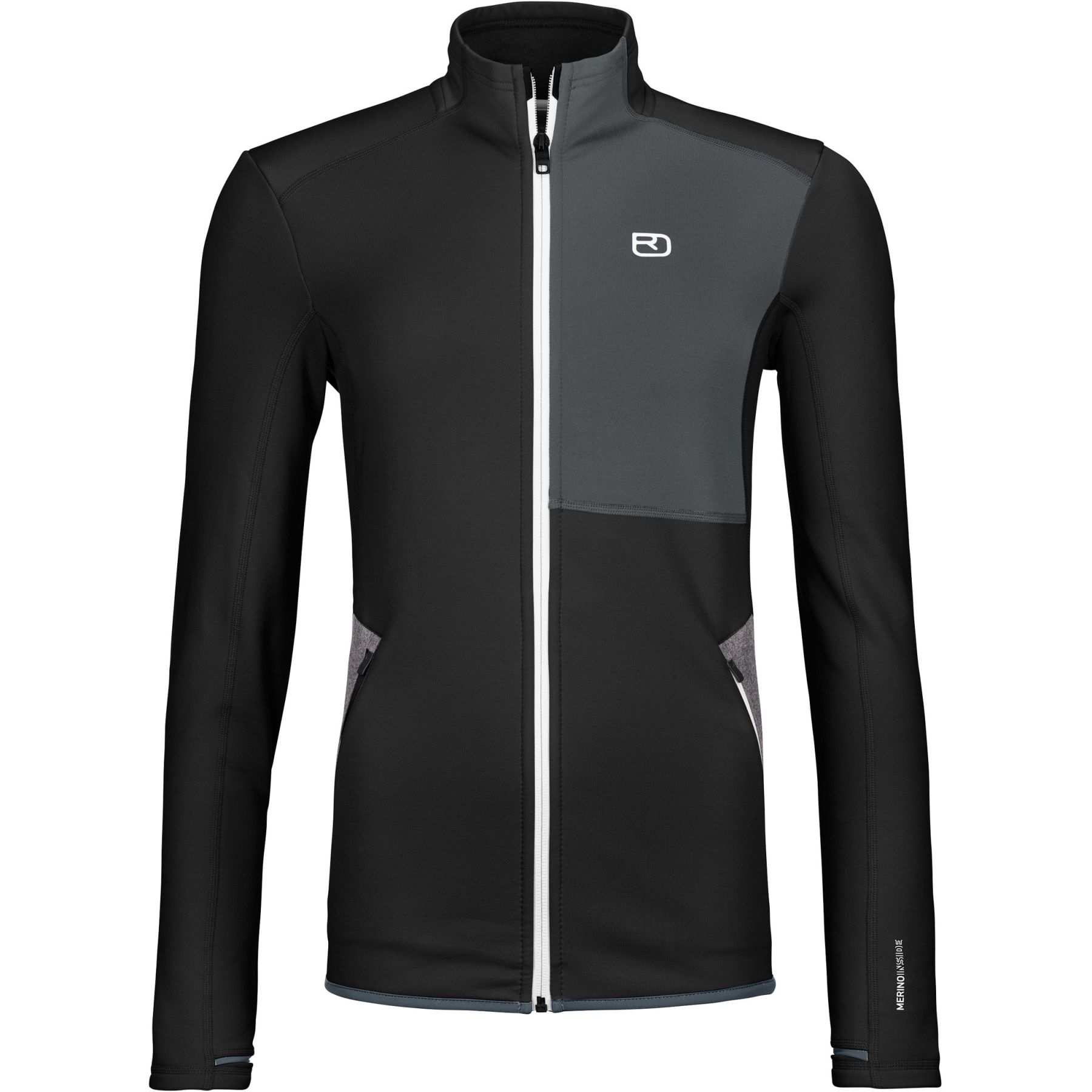 Ortovox Ortovox Fleece Jacket, Damen, schwarz, Black Raven