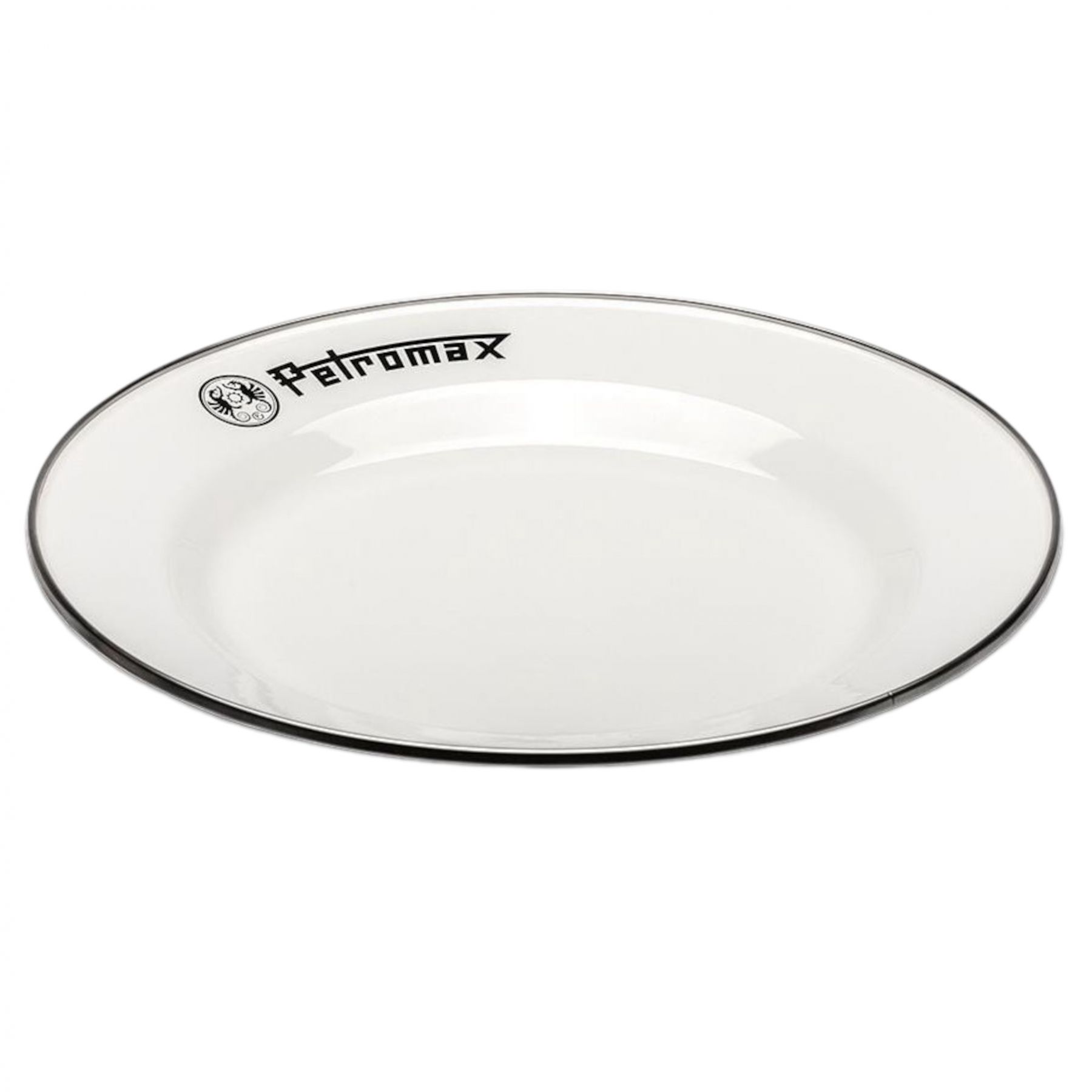 Petromax Enamel Plates, Teller, Weiß