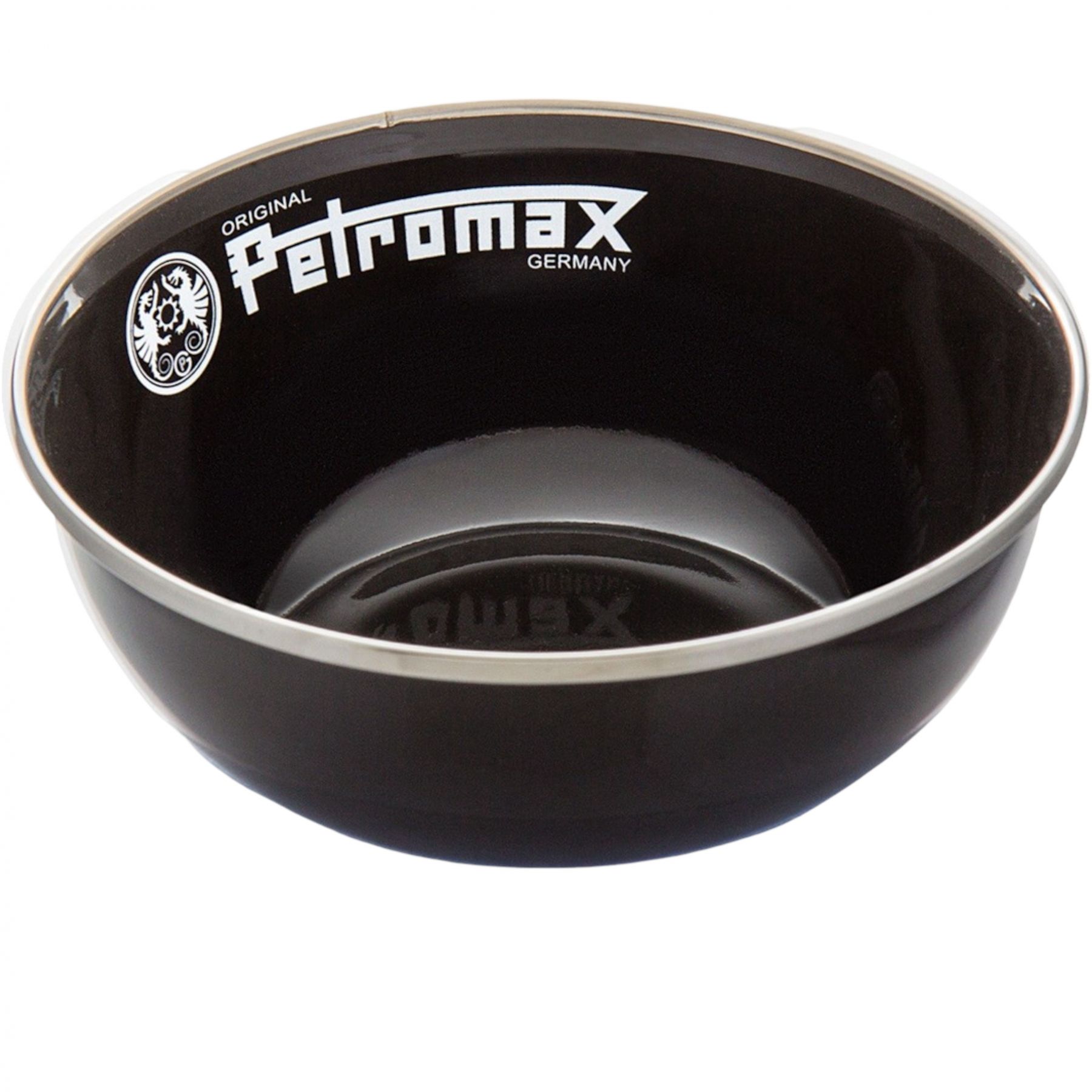 Petromax Enamel Schalen, 2 Stk., schwarz