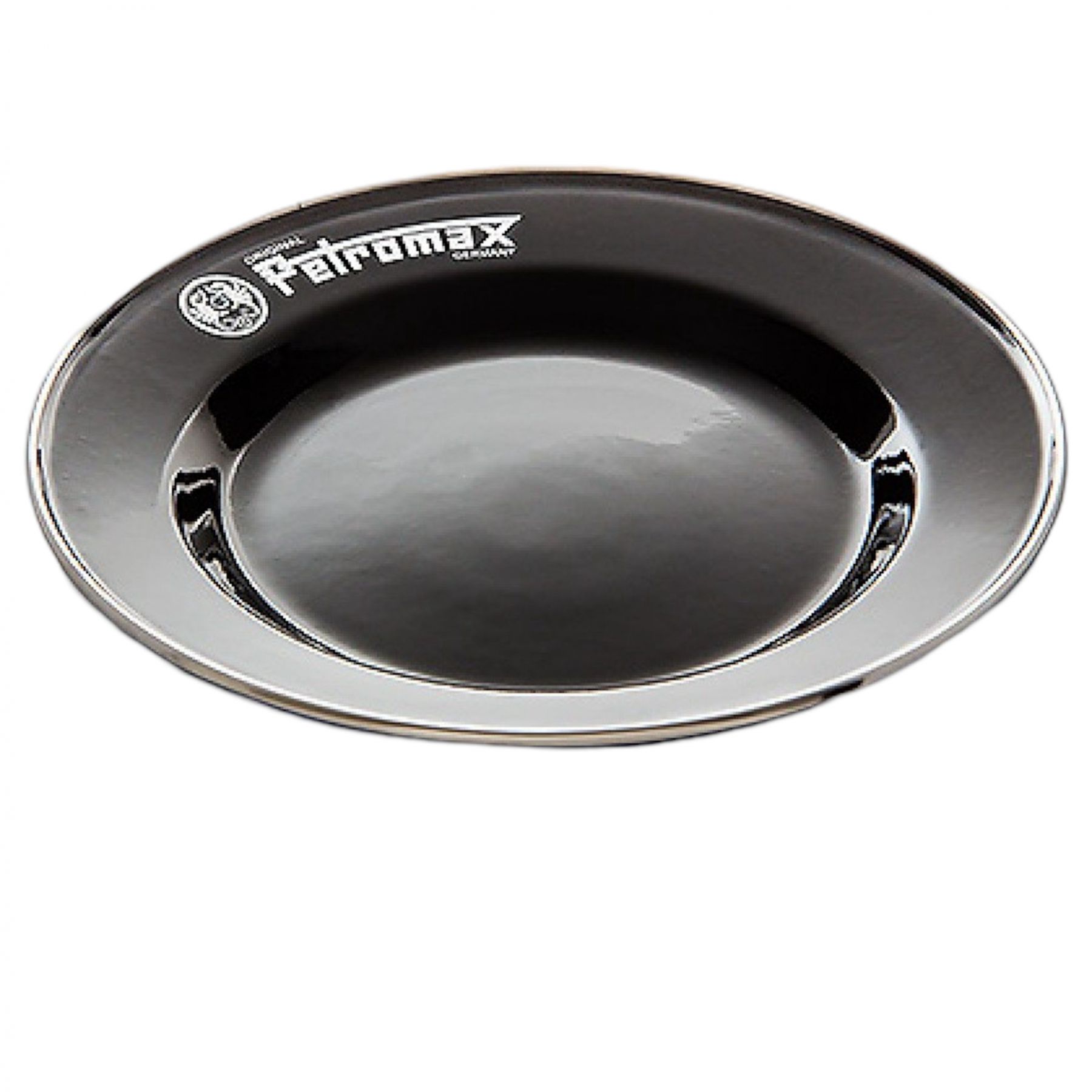 Petromax Enamel Teller, 2 Stk., schwarz