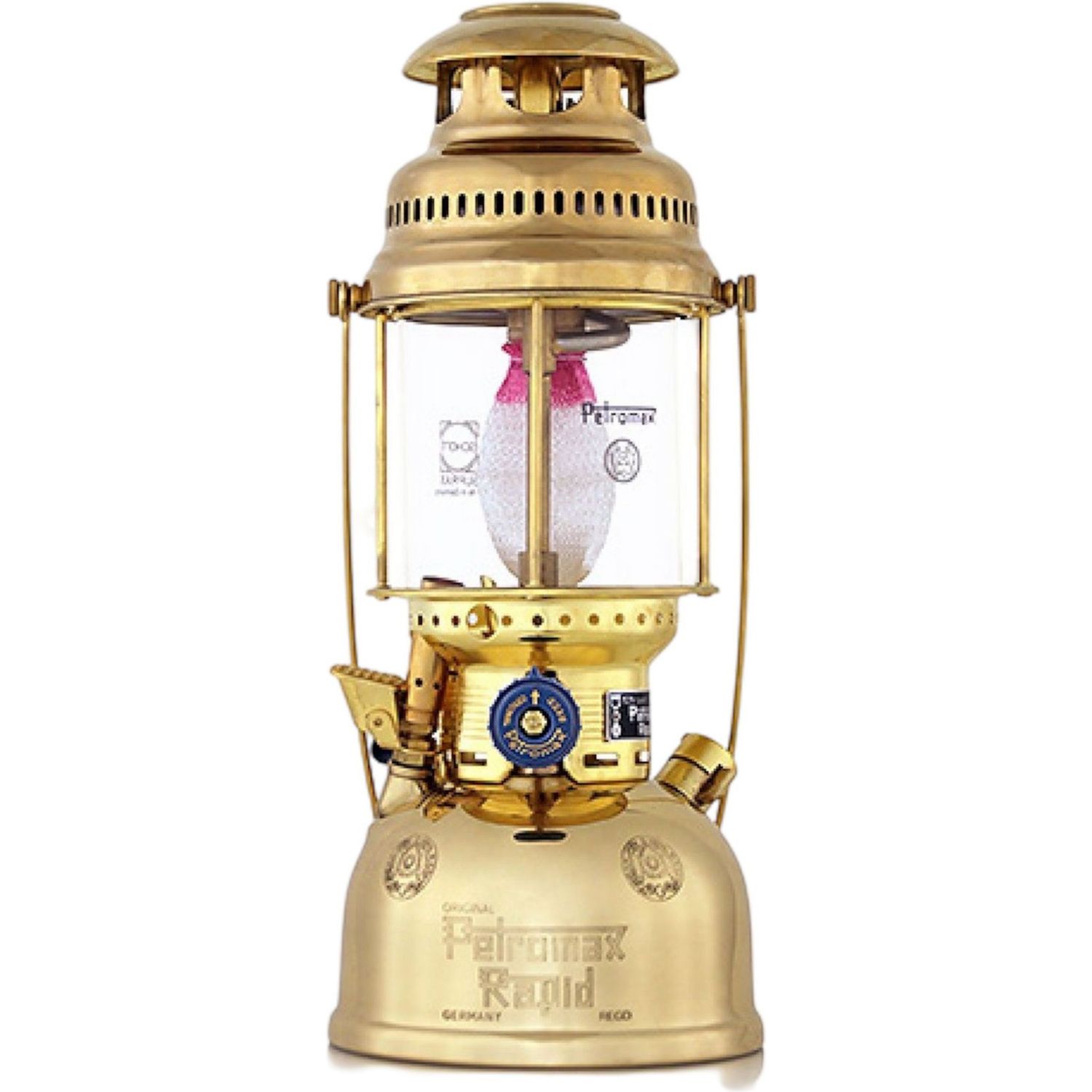 Petromax Petromax Petroleum Lampe HK500 Brass, Lampe, Messing, Brass