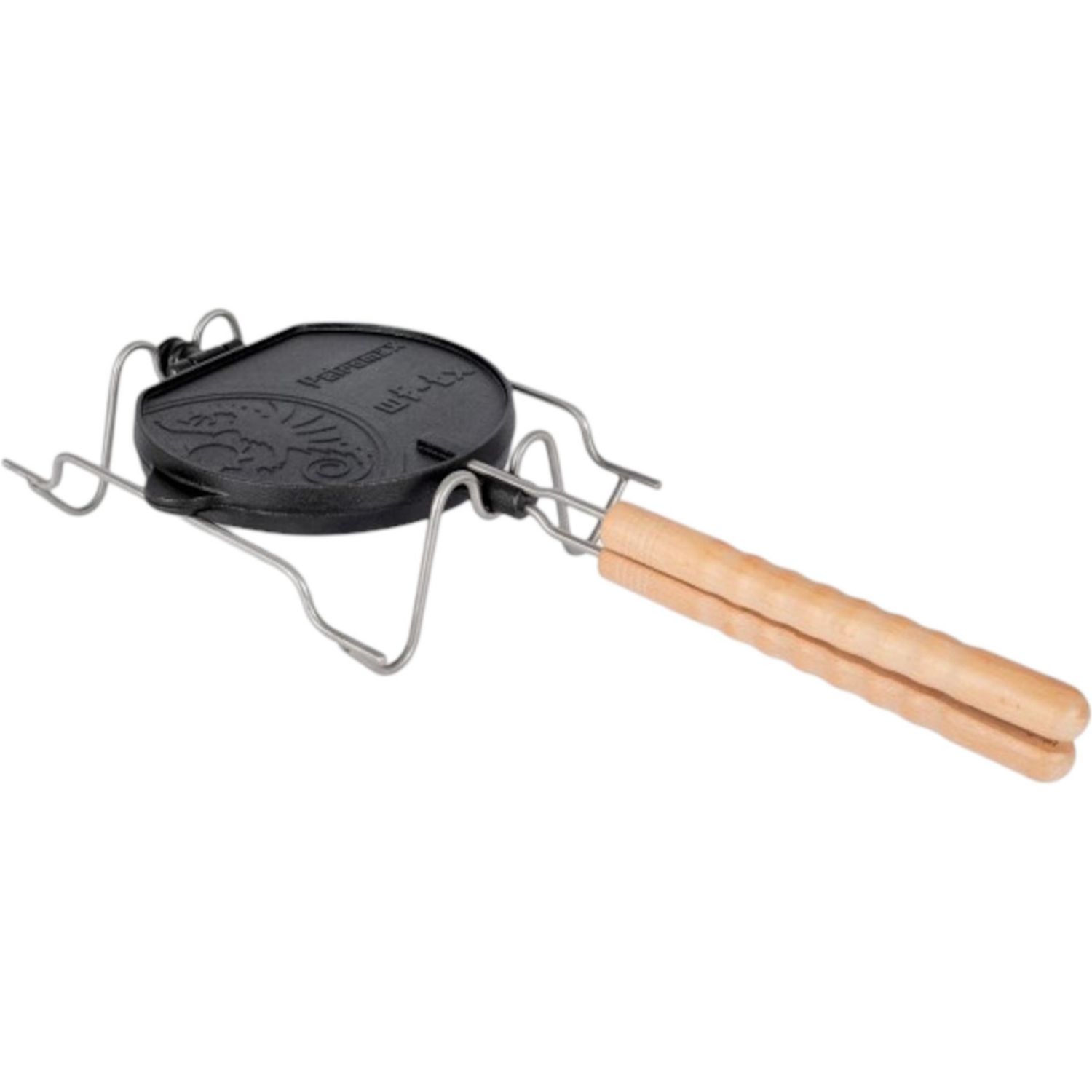Petromax Petromax Waffeleisen, schwarz, Schwarz
