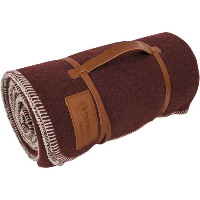Petromax Petromax Wolldecke 150x200cm, Decke, Dunkelrot/Braun, Dark red / Brown