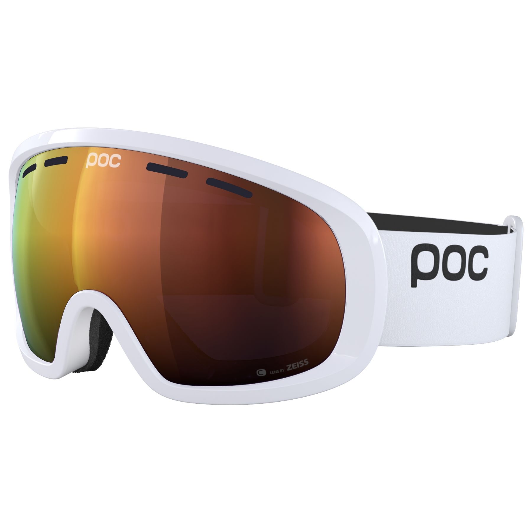 POC POC Fovea Mid, Skibrille, Hydrogen White, Hydrogen White