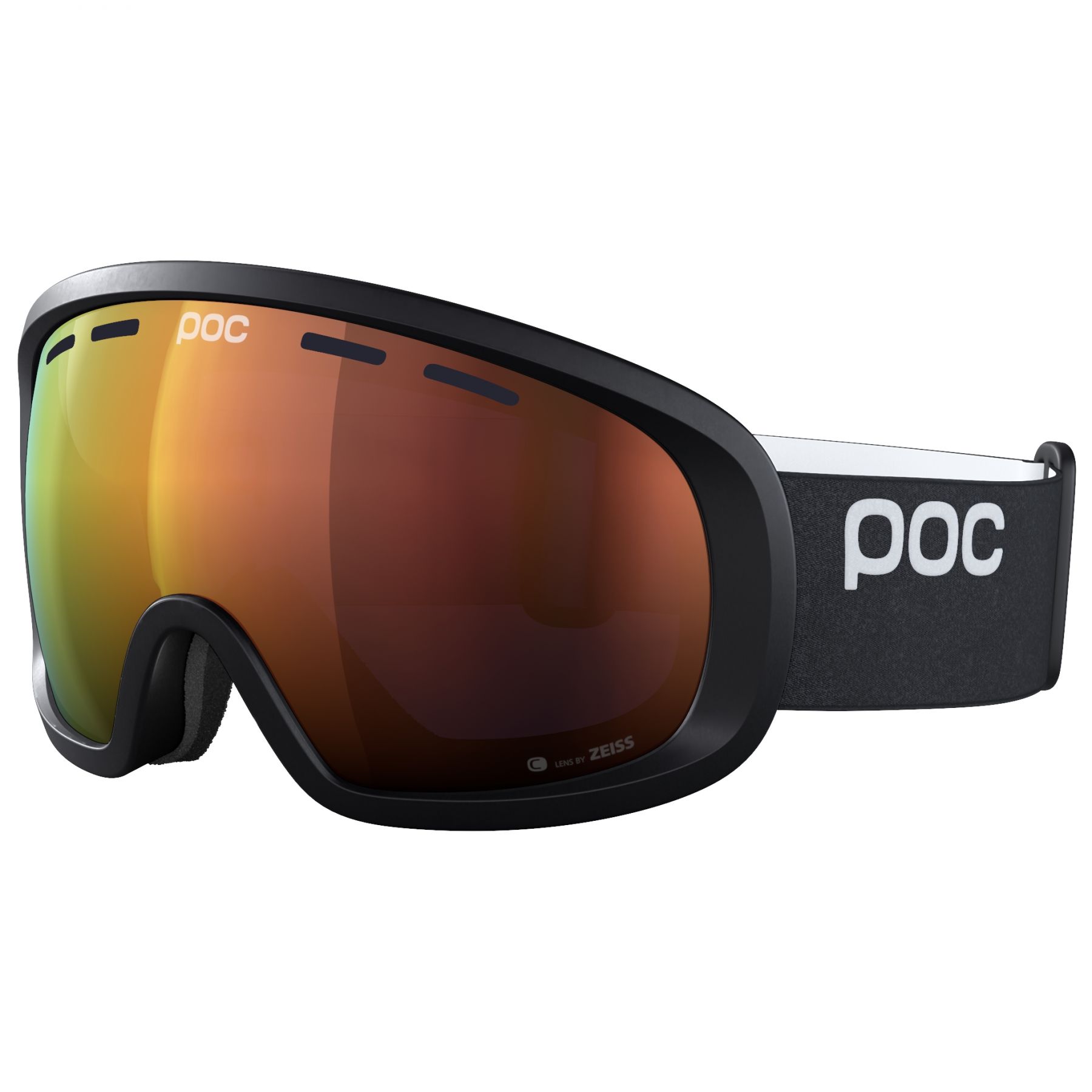 POC POC Fovea Mid, Skibrille, Uranium Black, Uranium Black