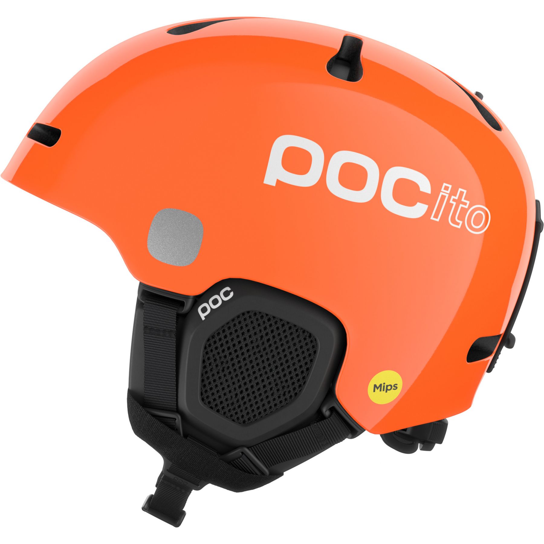 POC POCito Fornix MIPS, Skihelm, Junior, fluorescent orange, Fluorescent Orange