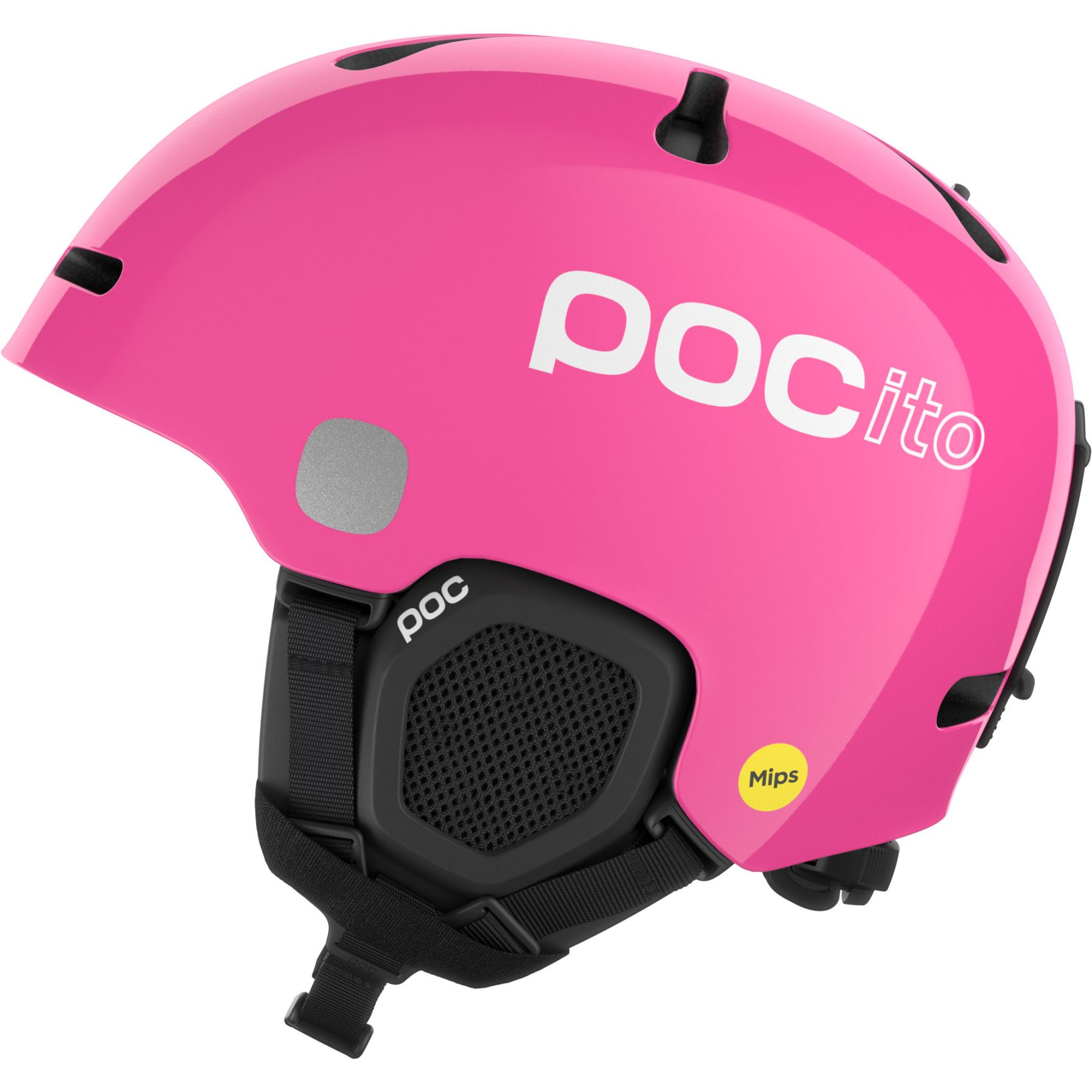POC POCito Fornix MIPS, Skihelm, Junior, fluorescent pink, Fluorescent Pink