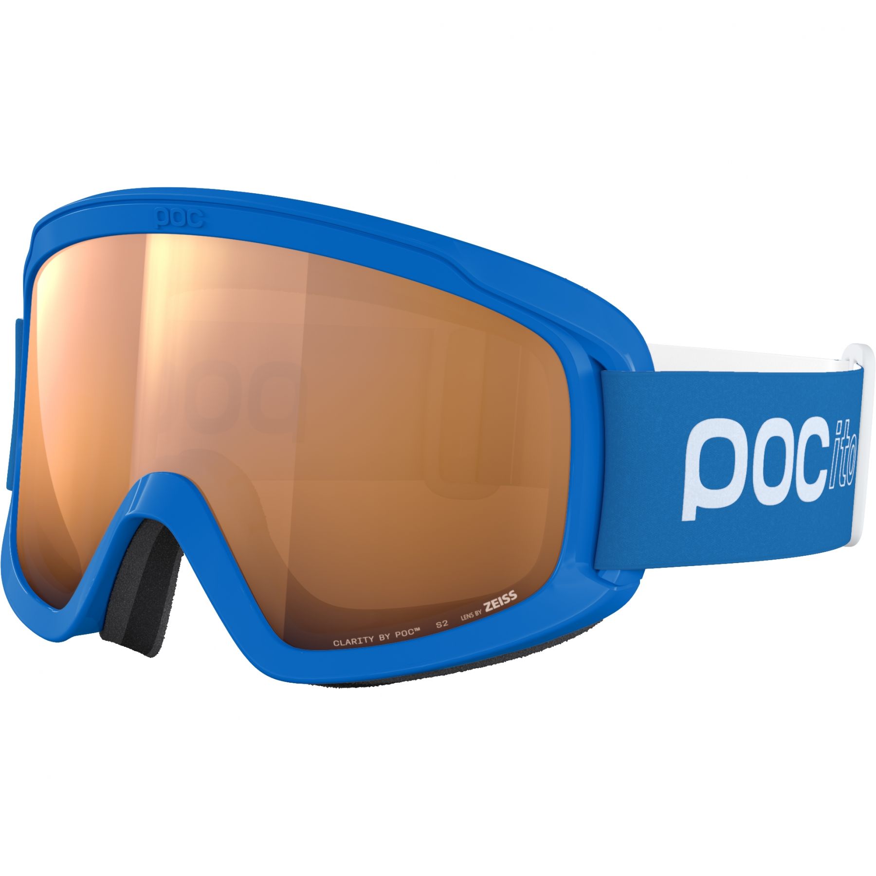 POC POCito Opsin, Skibrille, Junior, Fluorescent Blue, Fluorescent Blue