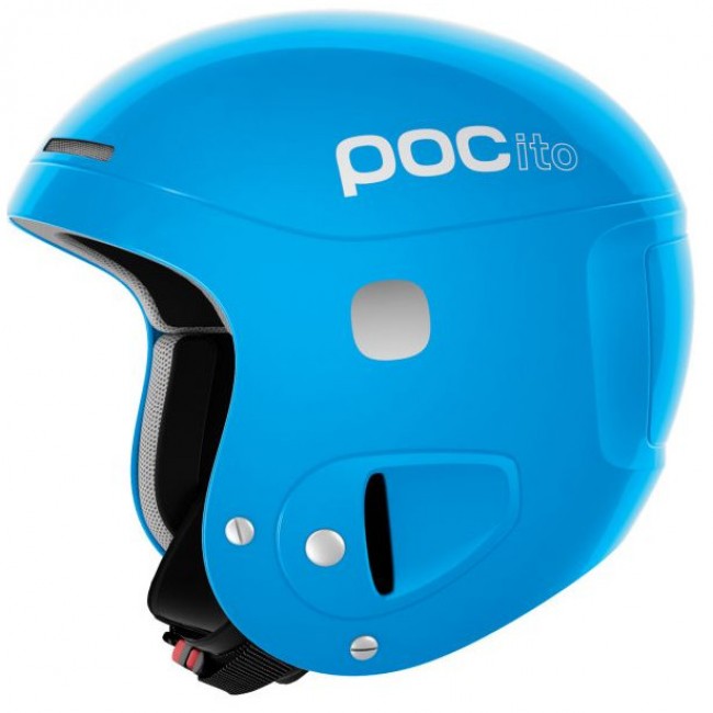 POC POCito Skull, Skihelm, Junior, blua, Fluorescent Blue