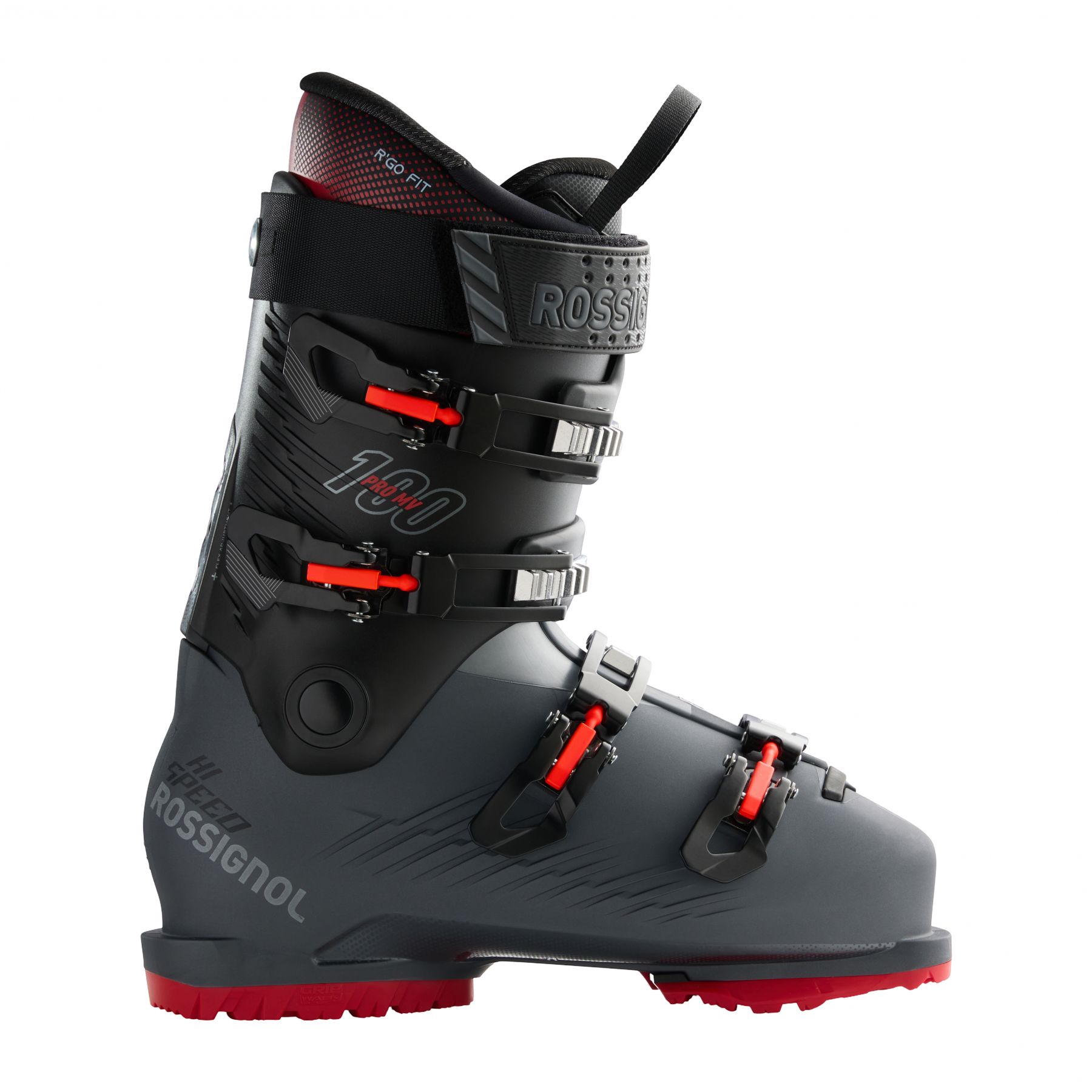Rossignol HI-Speed 100 Pro MV GW, Skischuhe, Herren, grau/schwarz