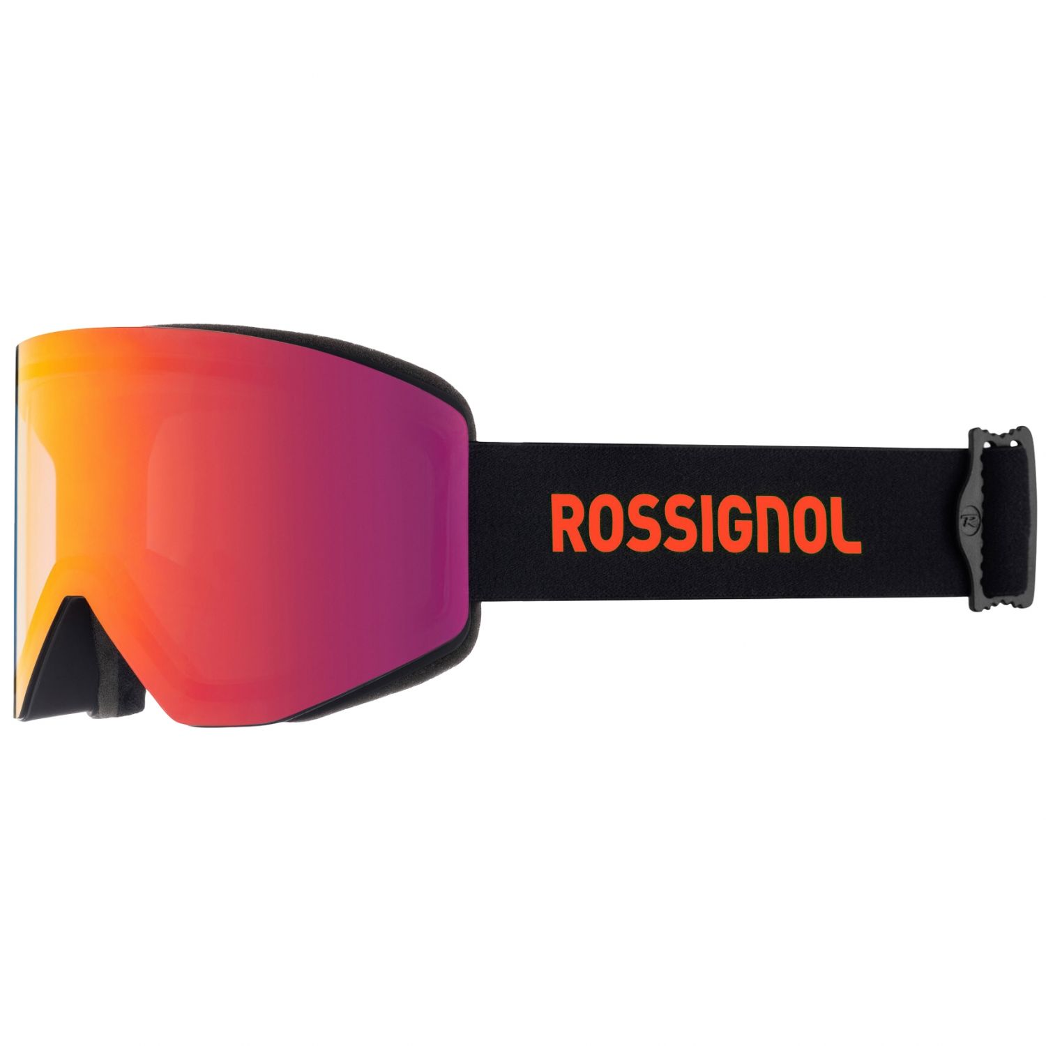 Rossignol Otava Hero, Skibrille, schwarz/rot