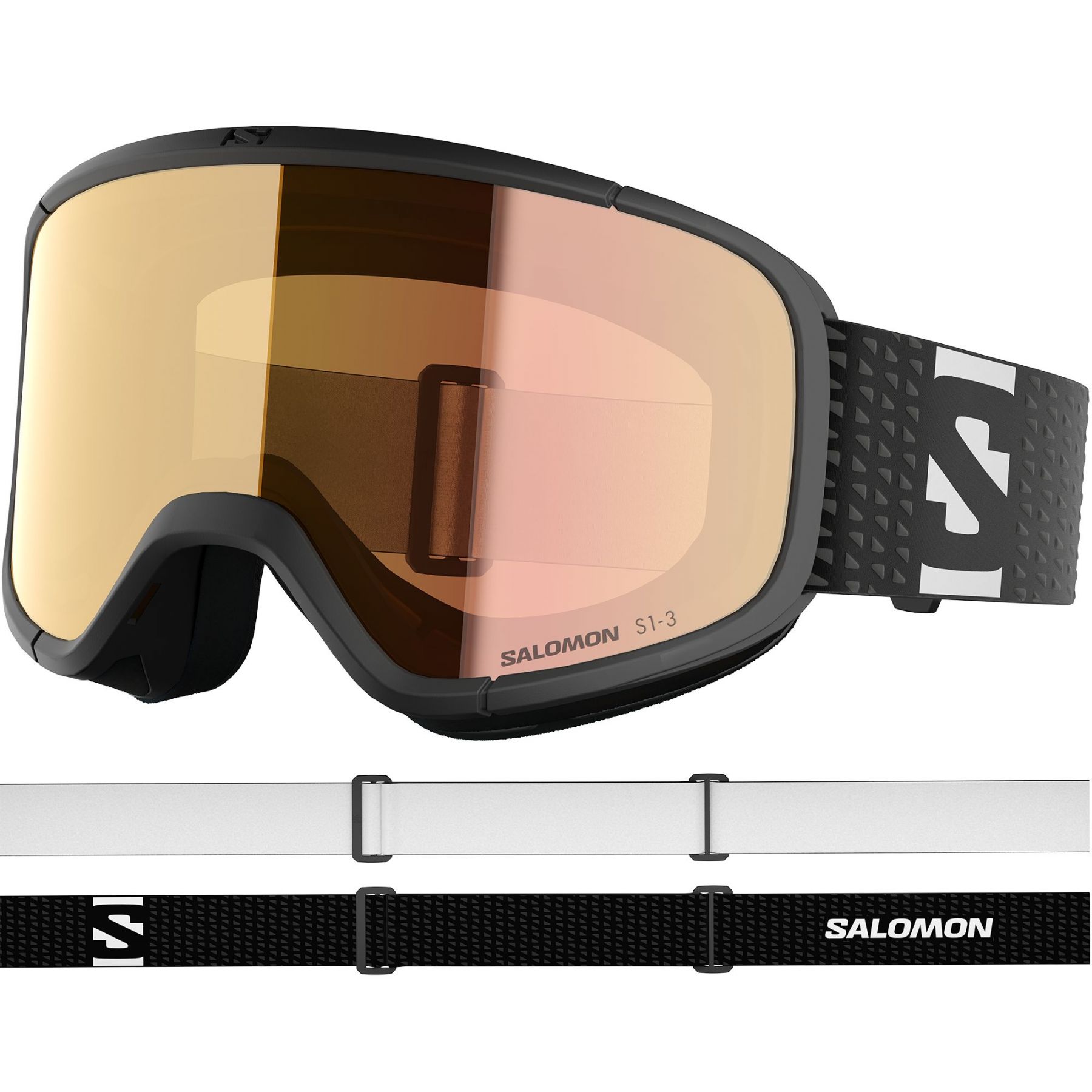 Salomon Salomon Aksium 2.0 Photo, Skibrille, schwarz, Black