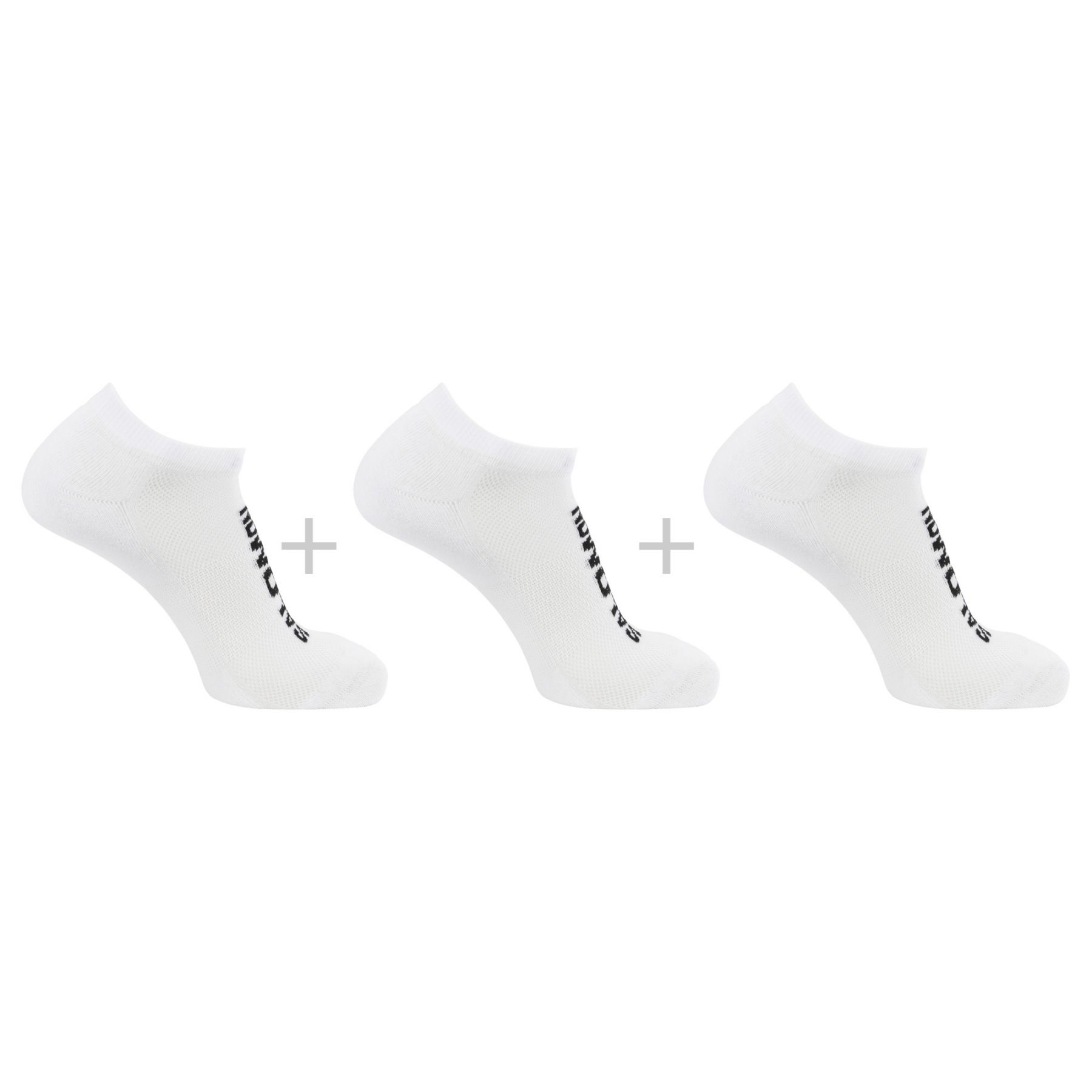 Salomon Everyday Low 3-Pack, Socken, weiß