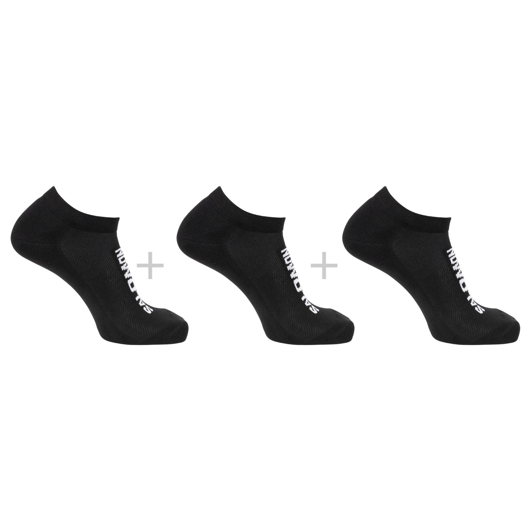 Salomon Everyday Low 3er-Pack, Socken, schwarz