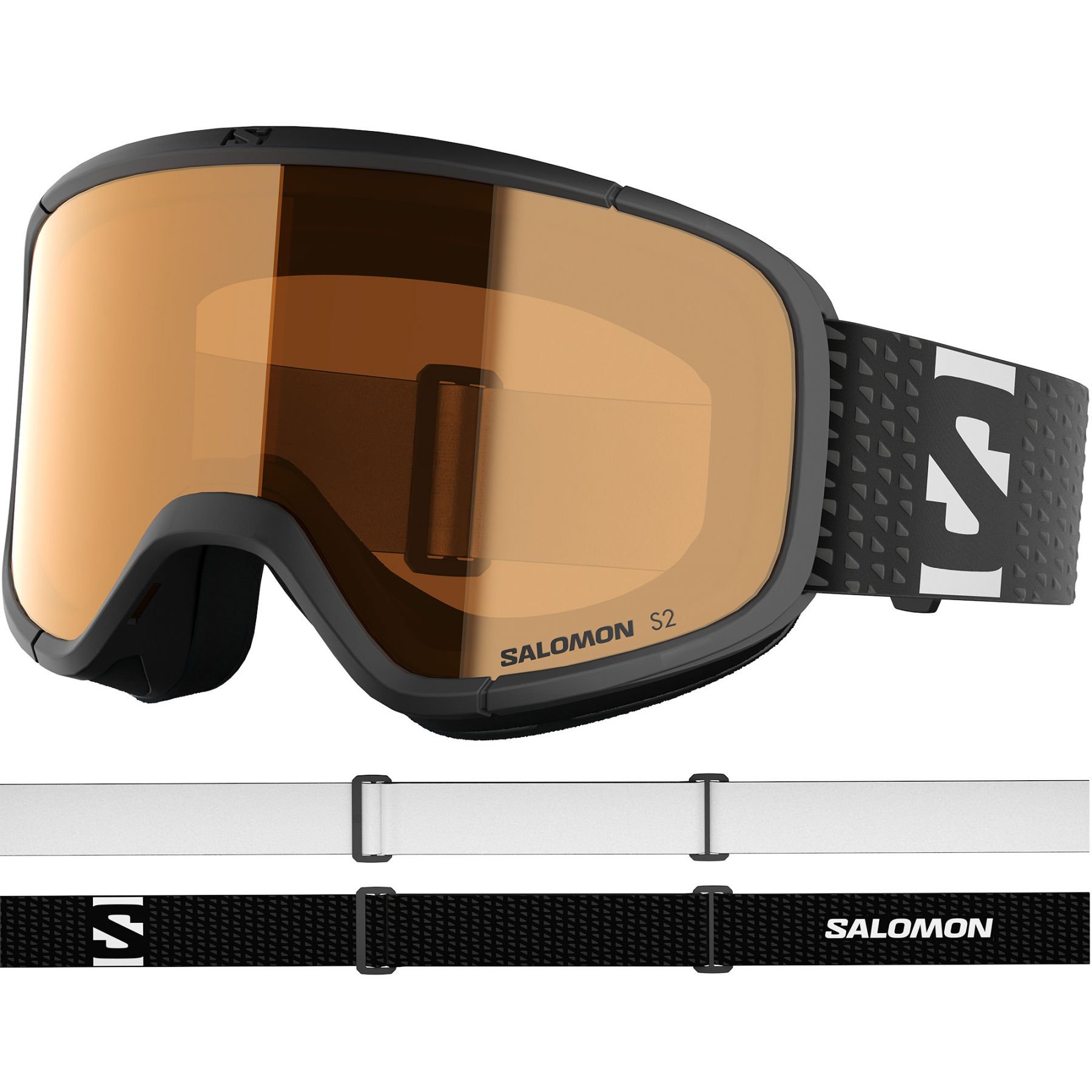 Salomon Salomon Lumi Access, Skibrille, Junior, schwarz, Black