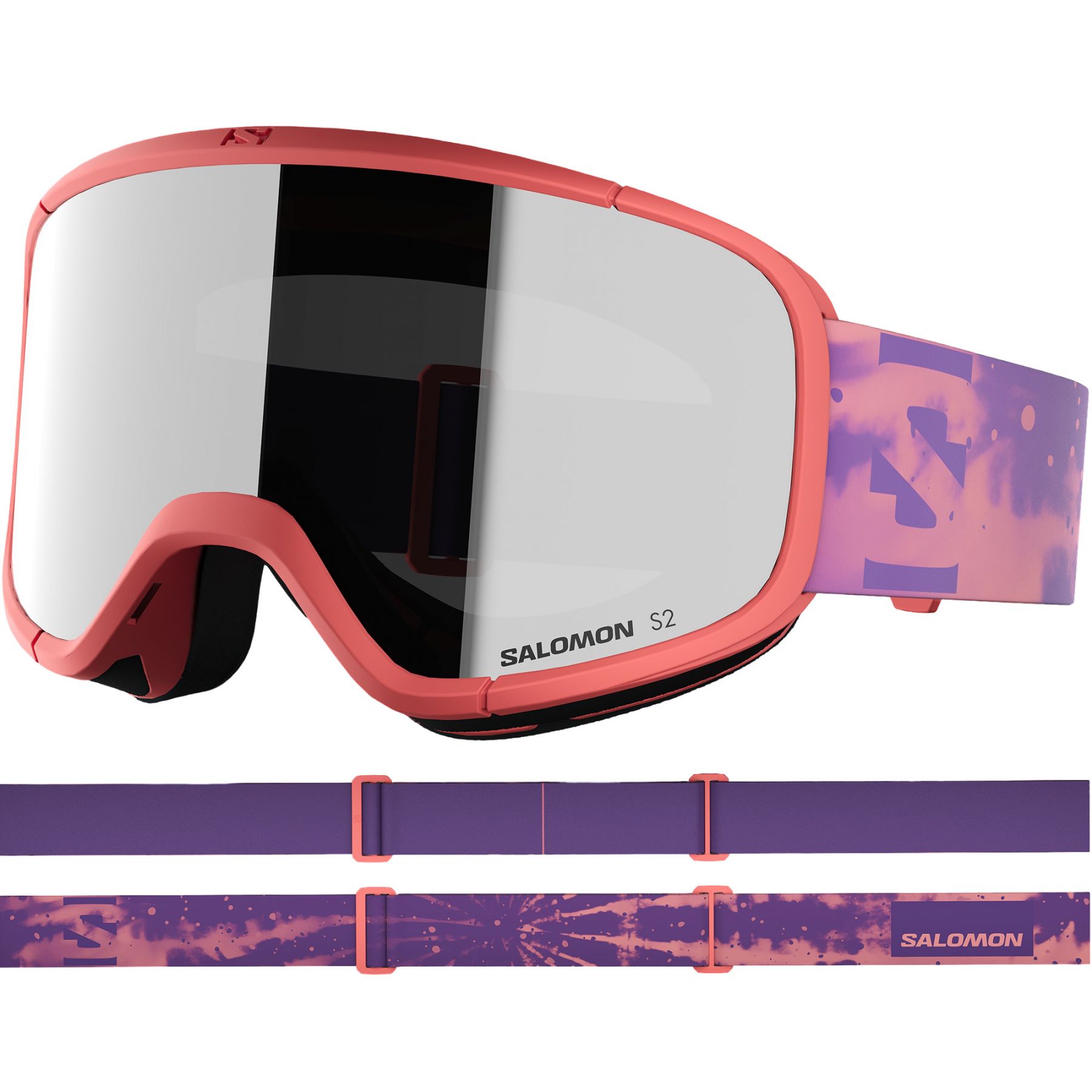 Salomon Lumi, Skibrillen, Junior, lila/pink