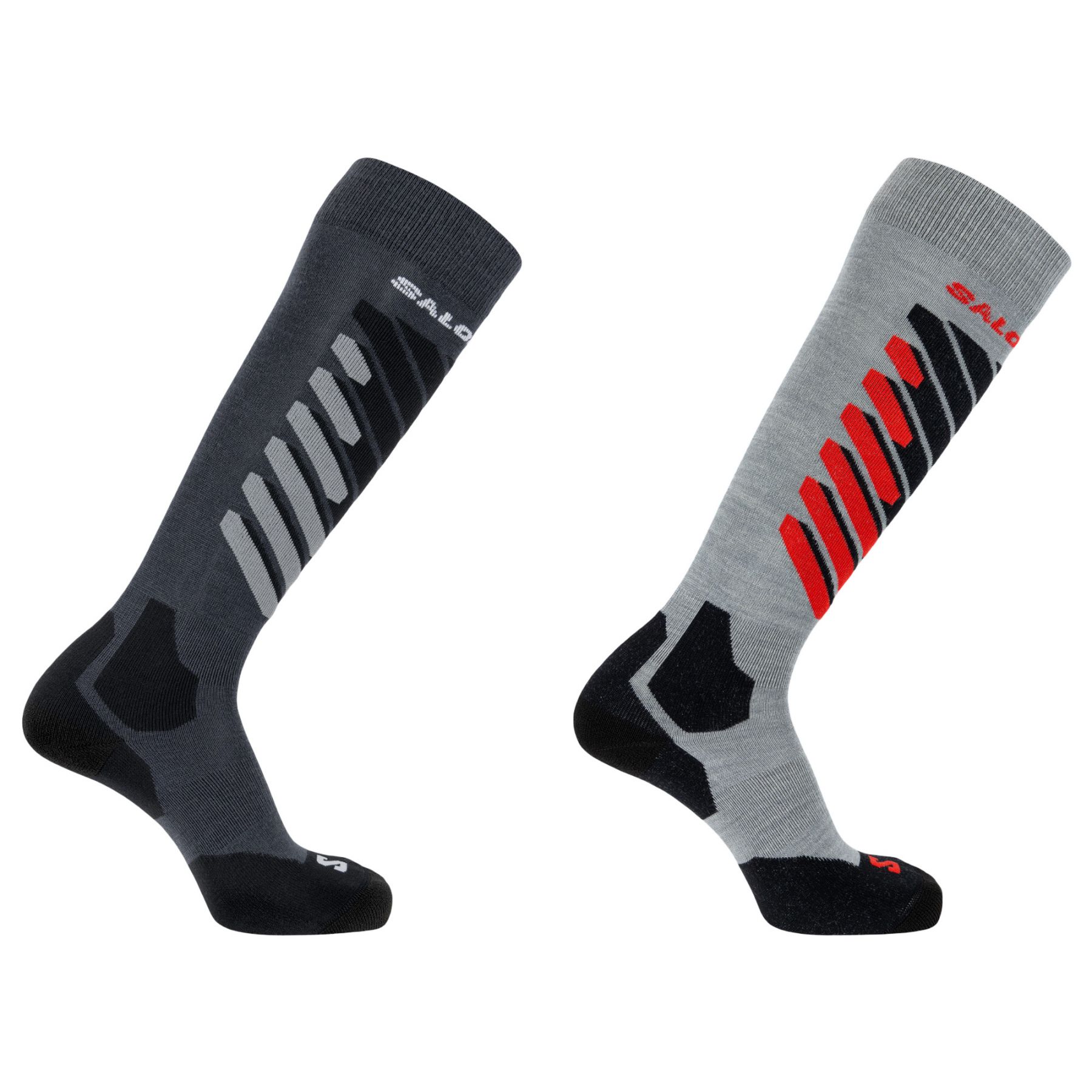 Salomon S/Access, Skisocken, 2er-Pack, grau