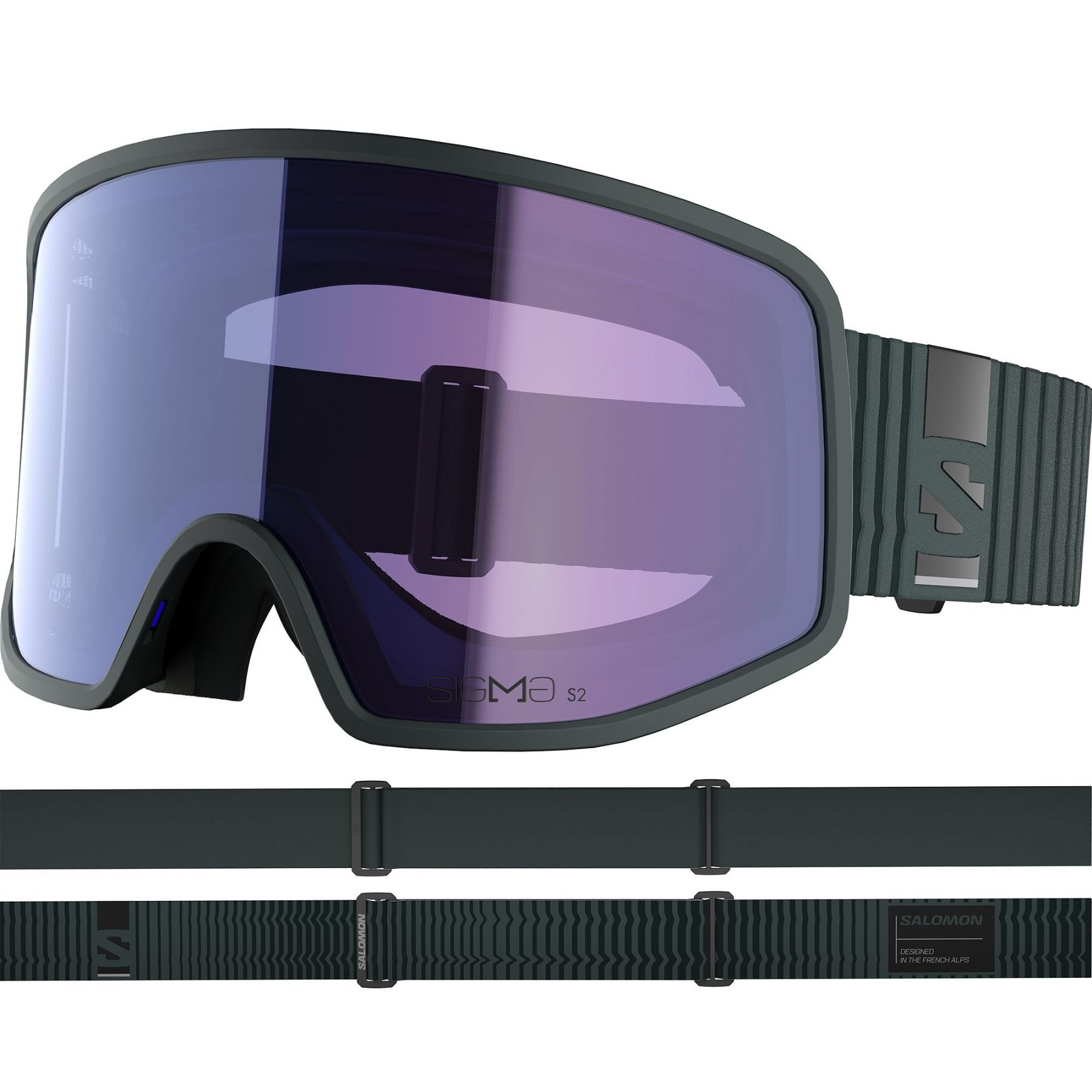 Salomon Salomon Sentry Pro OTG Sigma, Skibrille, dunkelgrün, Green Gables