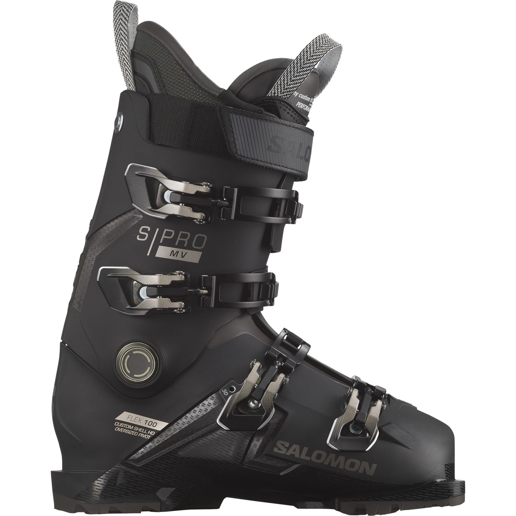 Salomon S/PRO MV 100 GW, Skischuhe, Herren, schwarz/silber/weiß