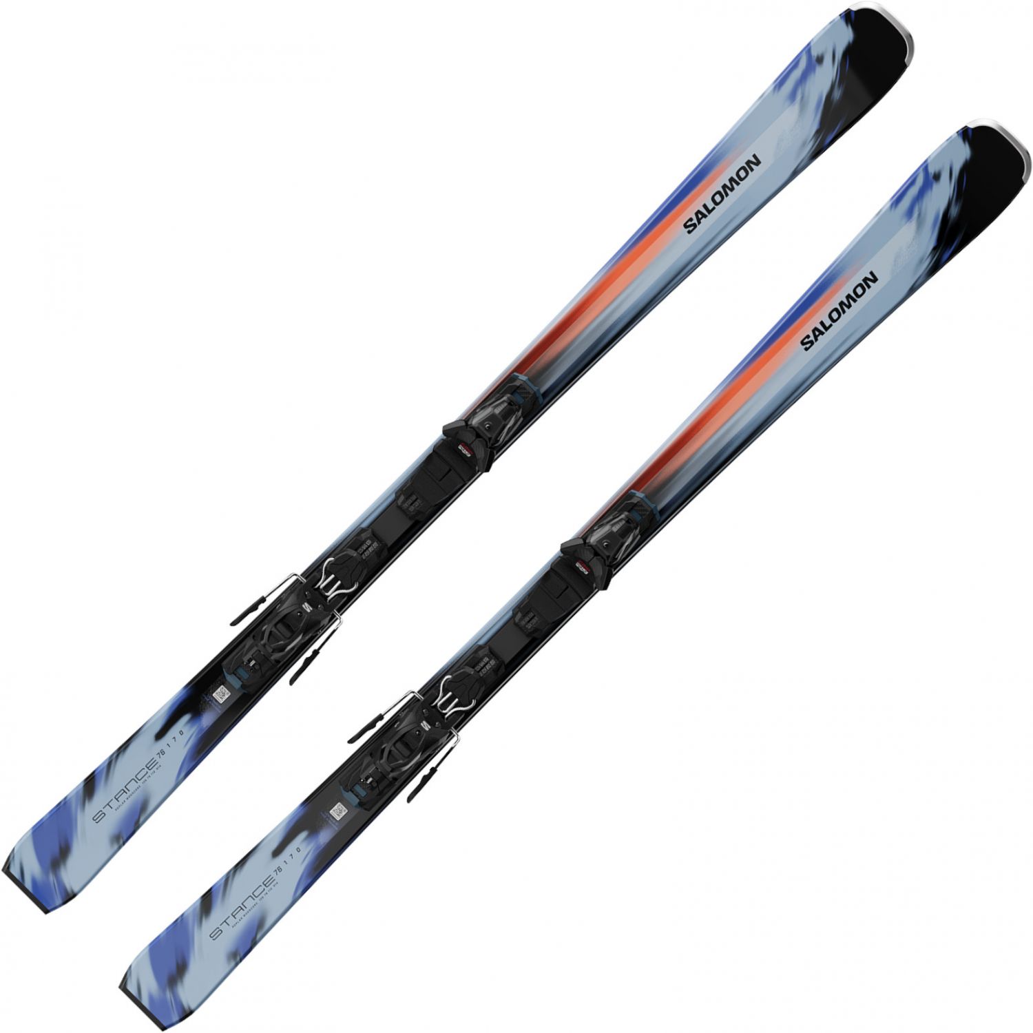 Salomon Salomon Stance 76 + M10 GW, Blissful Blue/Nasturtium/Black