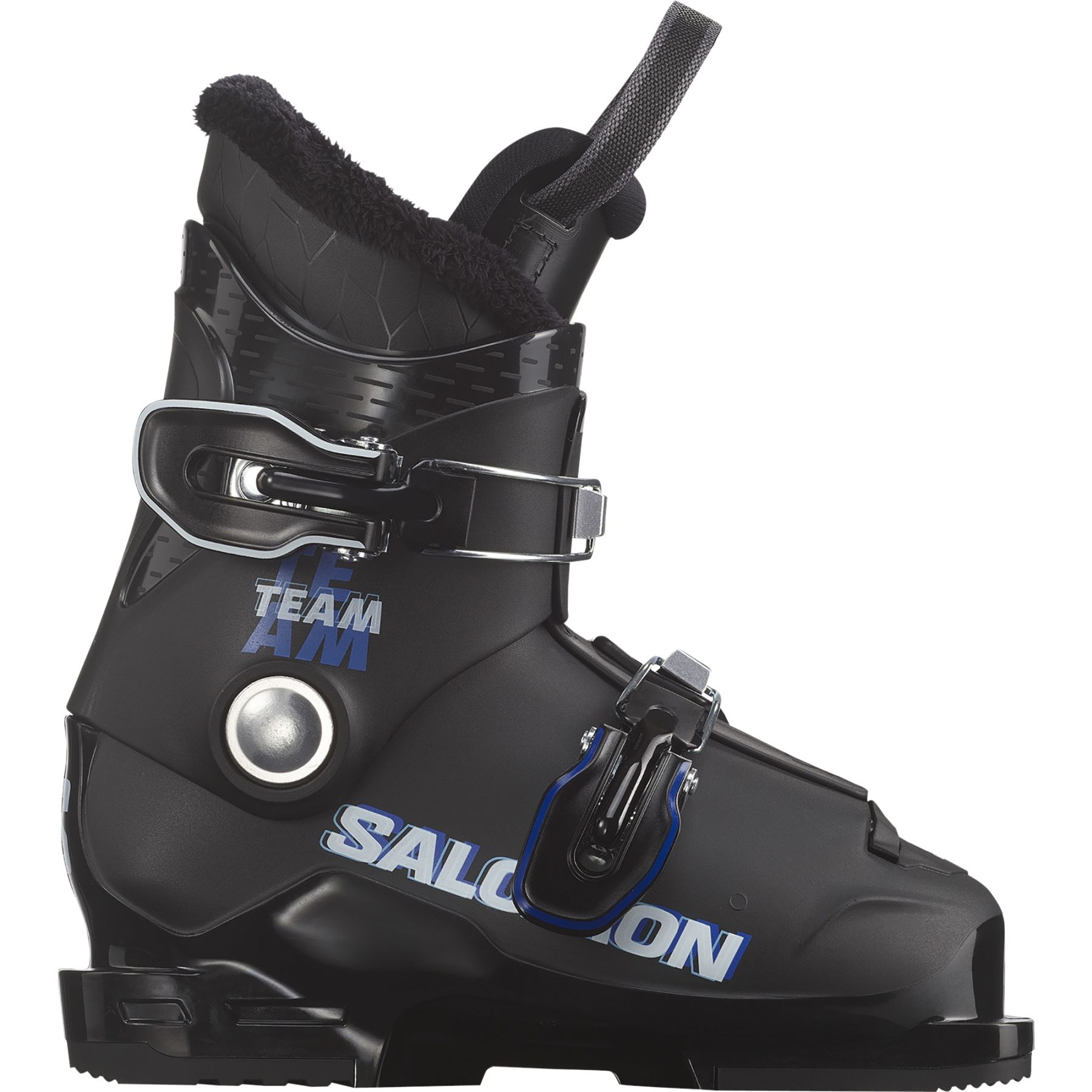 Salomon Salomon Team T2, Skischuhe, Junior, schwarz/blau/weiß, Black/Race Blue/White