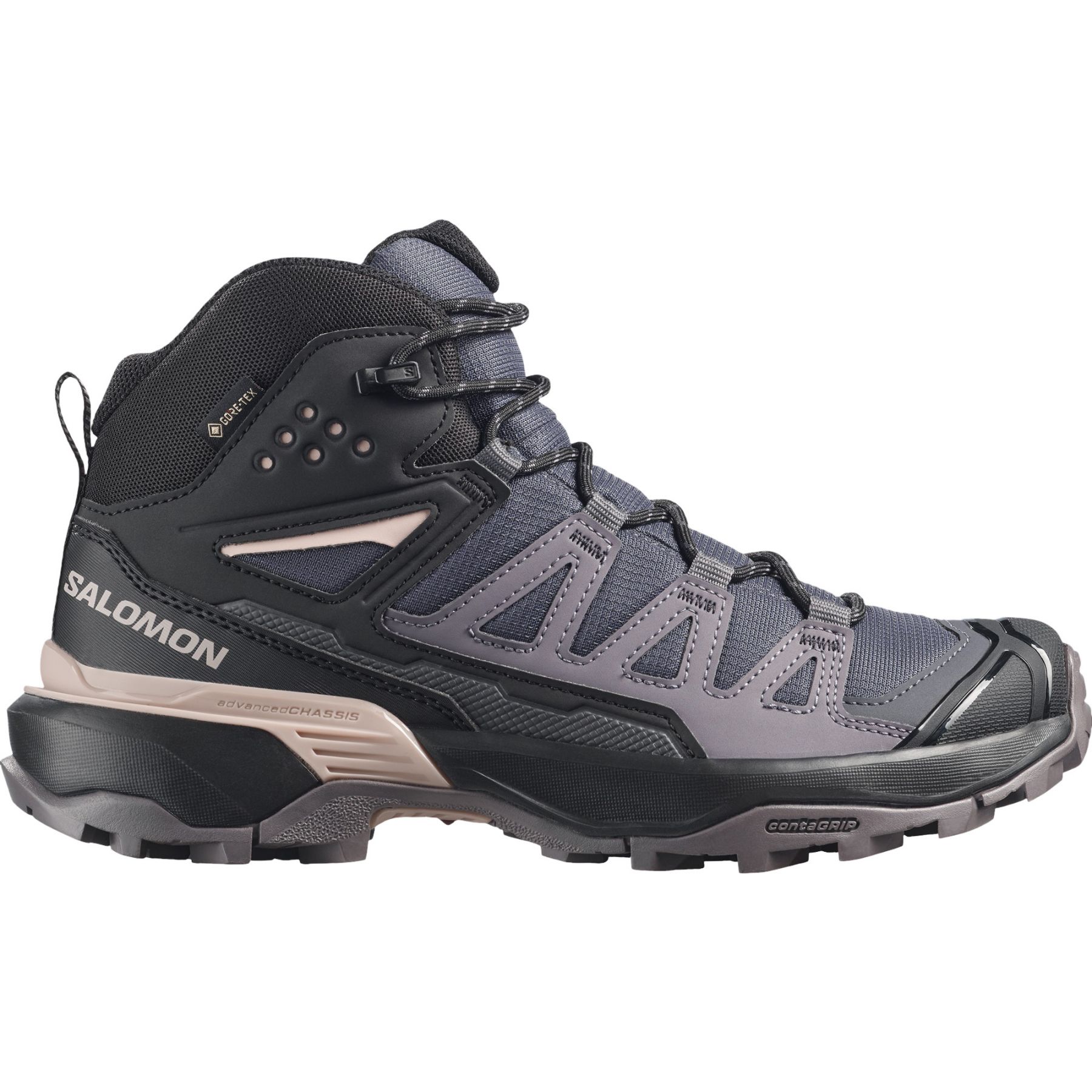 Salomon X Ultra 360 Mid GTX W 9, Wanderschuhe, Damen, grau
