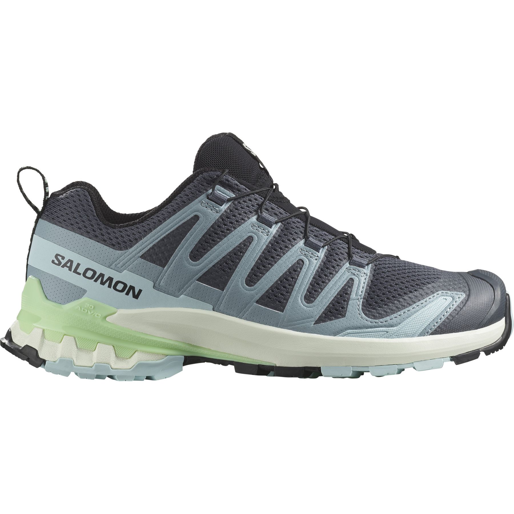 Salomon XA Pro 3D V9, Trailschuhe, Damen, blau/grün