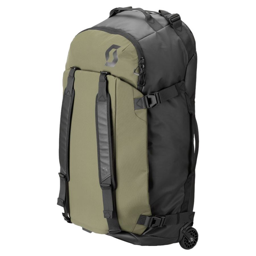Scott Travel Wheel Duffel Bag, 110L, dunkelgrün
