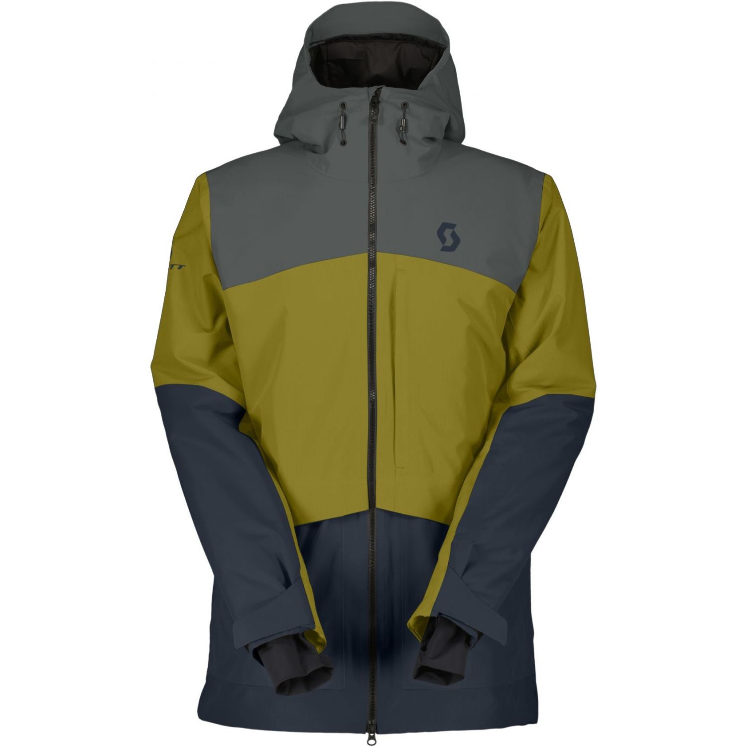 Scott Ultimate Dryo Ripstop, Skijacke, Herren, grau/grün