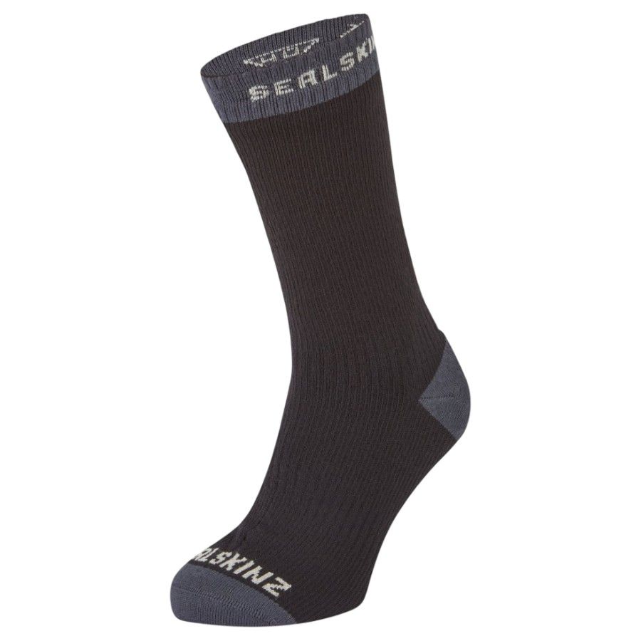 Sealskinz Wiveton, Laufsocken, schwarz