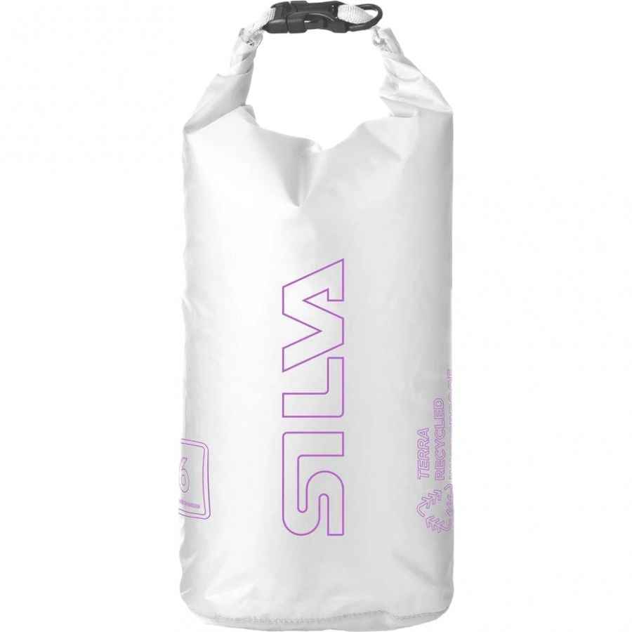 Silva Terra Dry Bag, wasserdichter Beutel, 6L, weiß