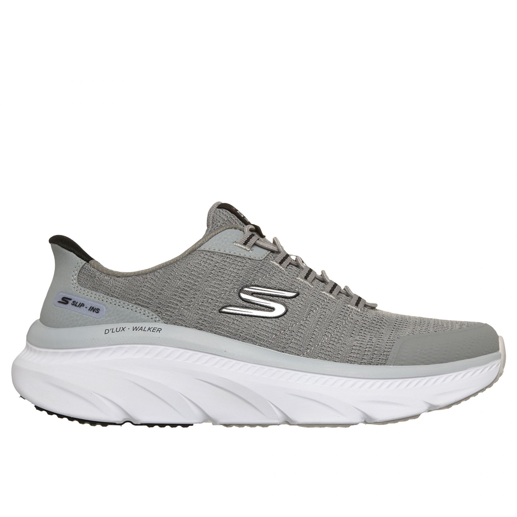 Skechers D`Lux Walker 3.0 - Drevven, Schuhe, Herren, grau