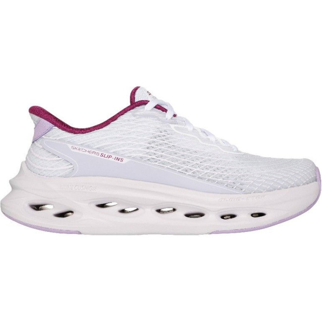 Skechers Max Cushioning Glide-Step - Saphir, Schuhe, Damen, Weiß