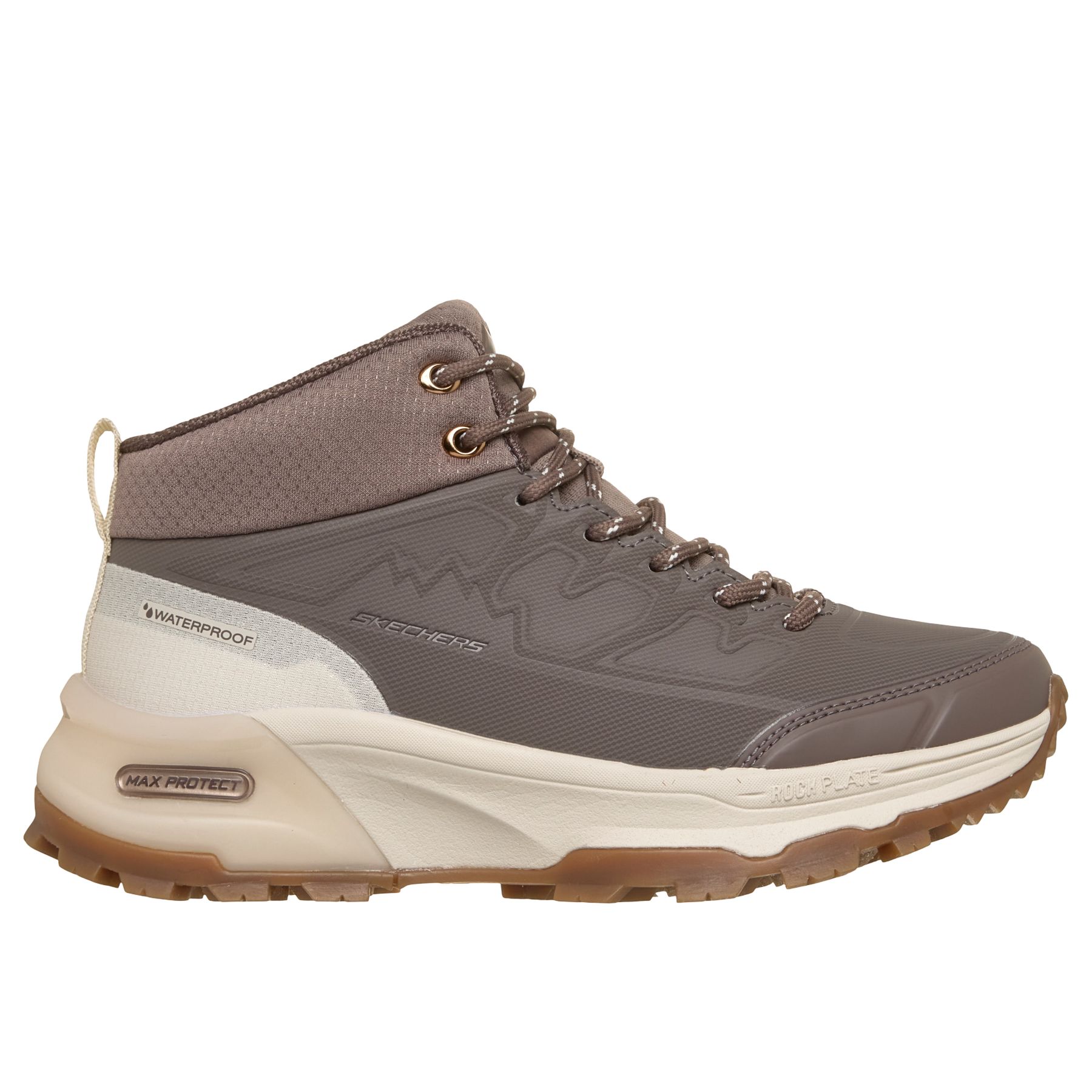 Skechers Max Protect Legacy, Trailschuh, Damen, braun