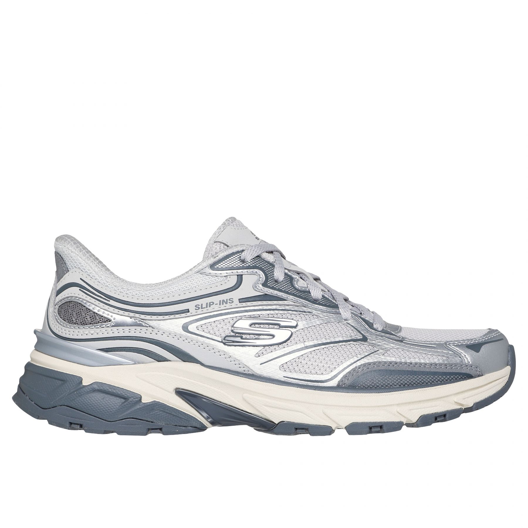 Skechers Stamina Sport, Outdoor-Schuh, Damen, Silber