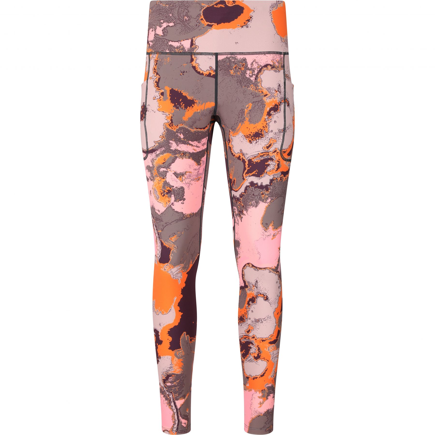 SLOPE Nyland AOP Tights, Damen, Sweet Grape