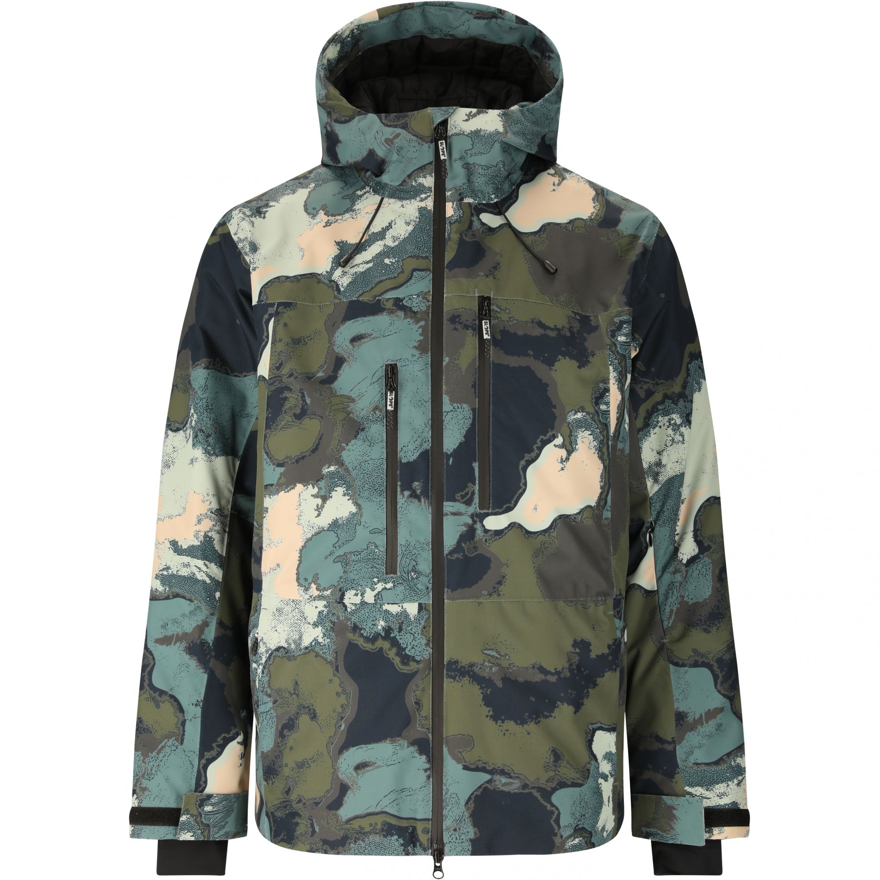 SLOPE Tuscon AOP, Skijacke, Herren, AOP Grün