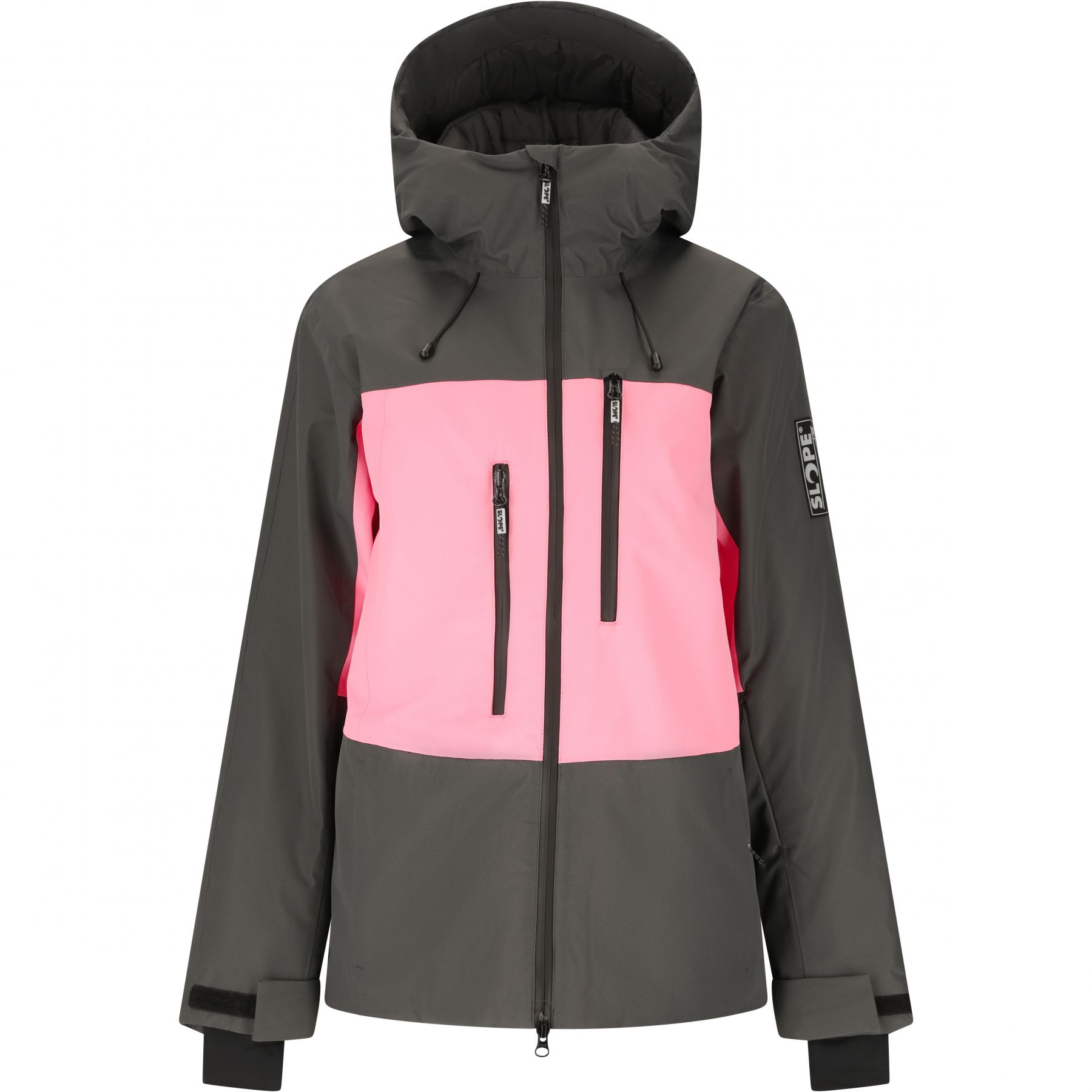 SLOPE Tuscon, Skijacke, Damen, grau/pink