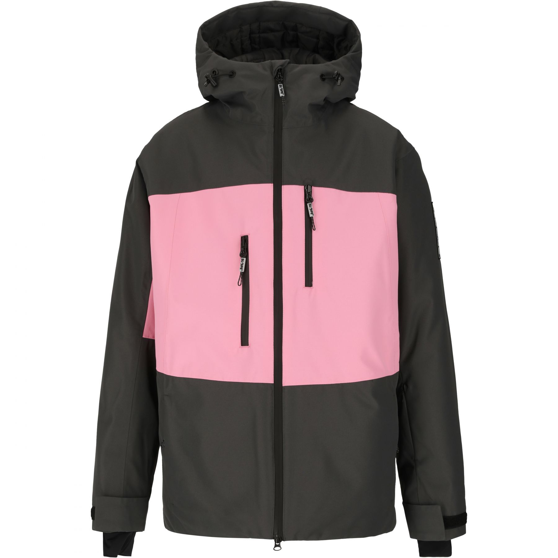 SLOPE Tuscon, Skijacke, Junior, schwarz/pink