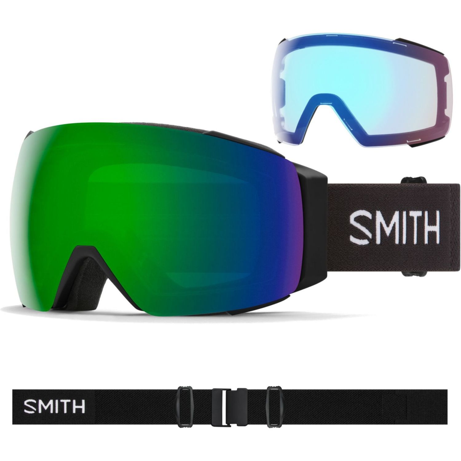 Smith Smith I/O MAG, Skibrille, black, Black