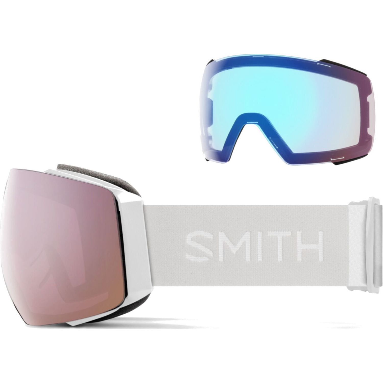 Smith I/O MAG, Skibrille, white vapor