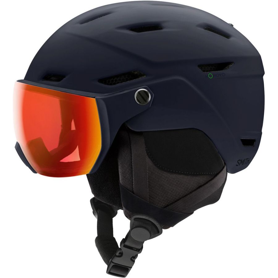 Smith Smith Survey, Skihelm m. Visier, navy, Matte Midnight Navy