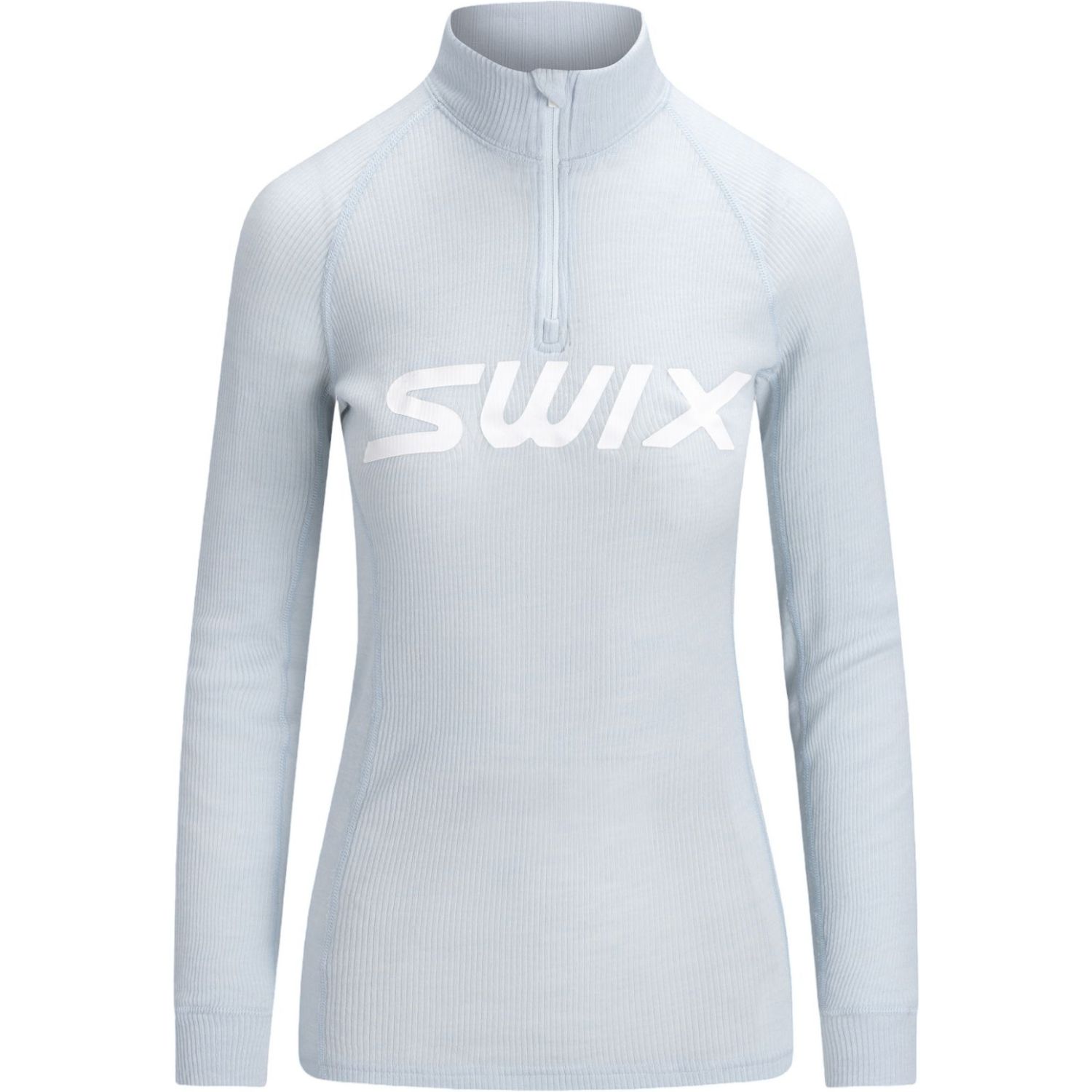 Swix RaceX Merino Half Zip, Damen, Blau