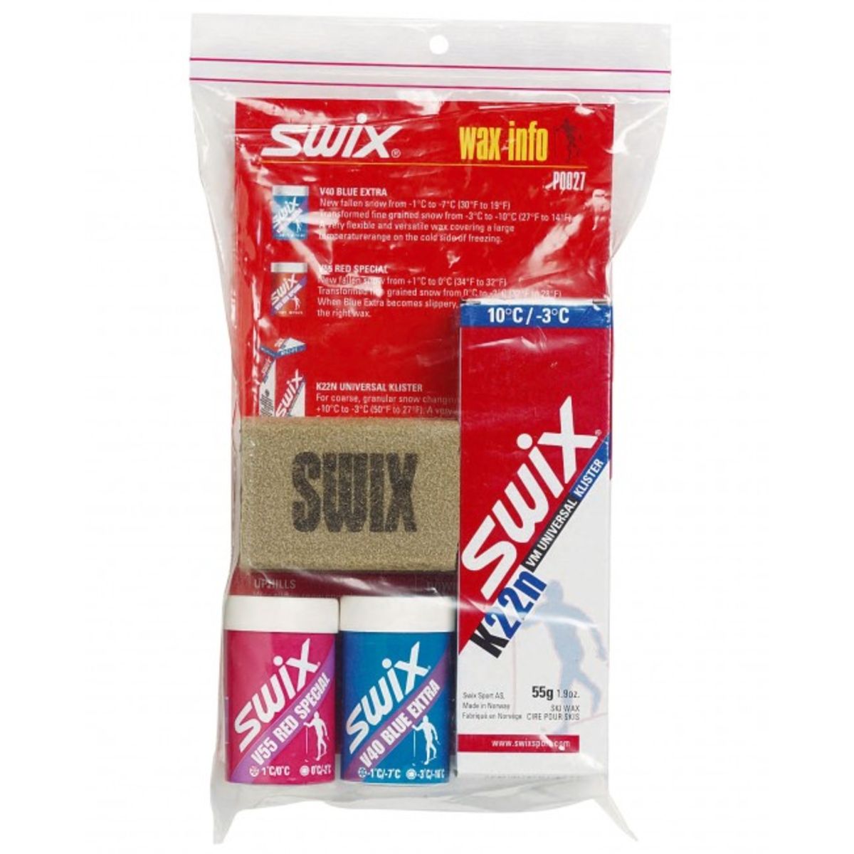 swix Swix Wax, paket, Pakning