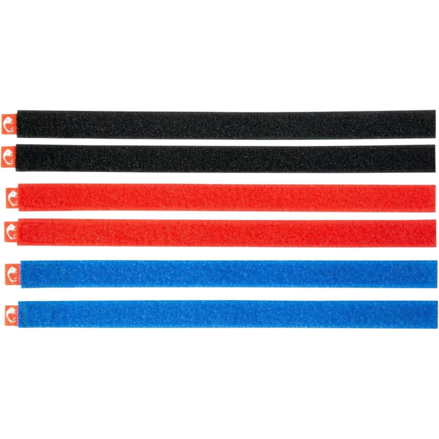 Tatonka Hook & Loop Strap Set 20mm, Klettbänder, multi, 6 Stk.
