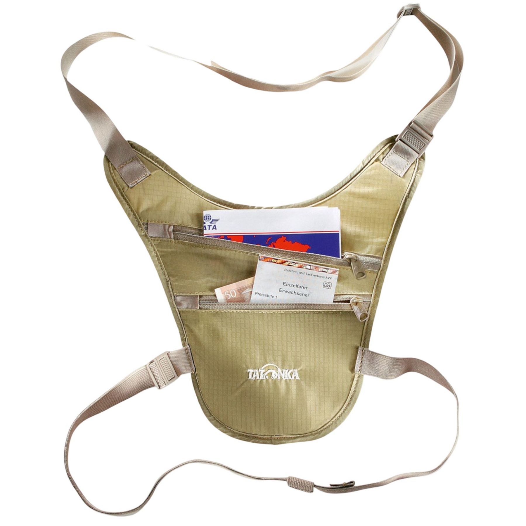 Tatonka Skin Chest Holster, Brusttasche, beige